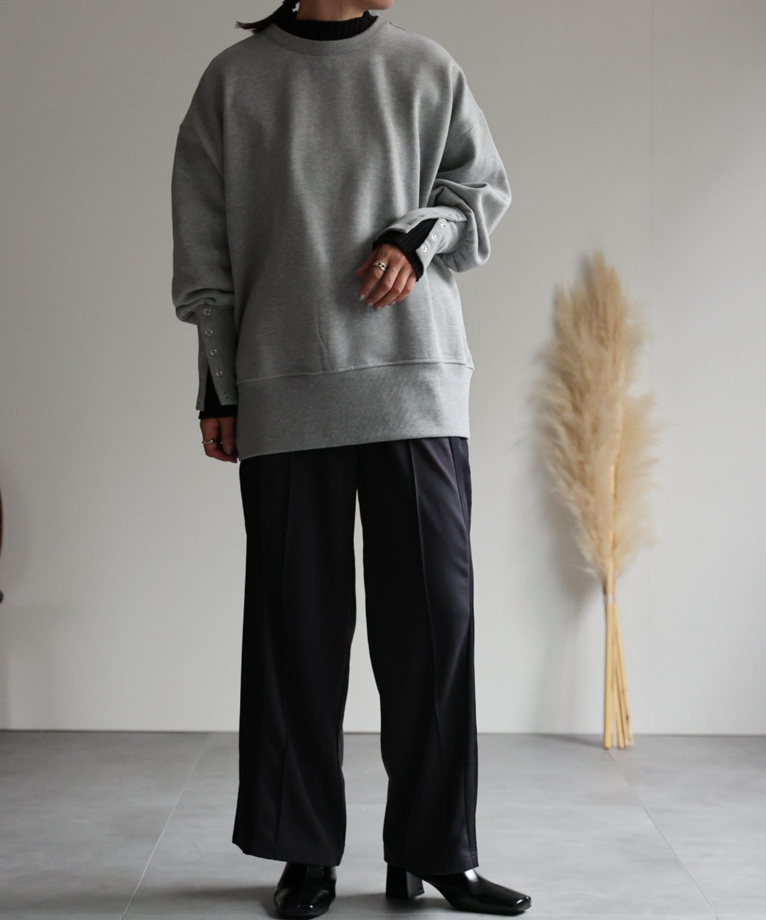 model:162㎝　着用サイズ:FREE