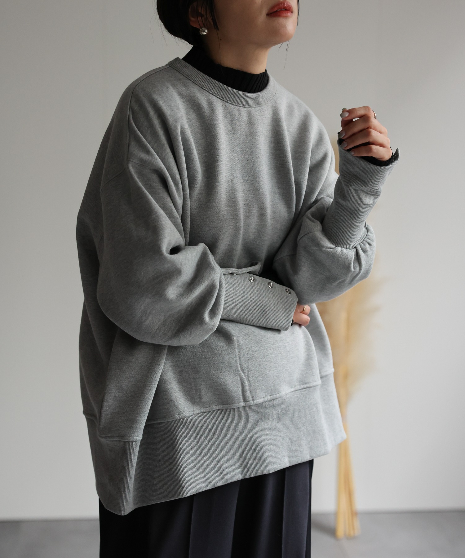 model:162㎝　着用サイズ:FREE