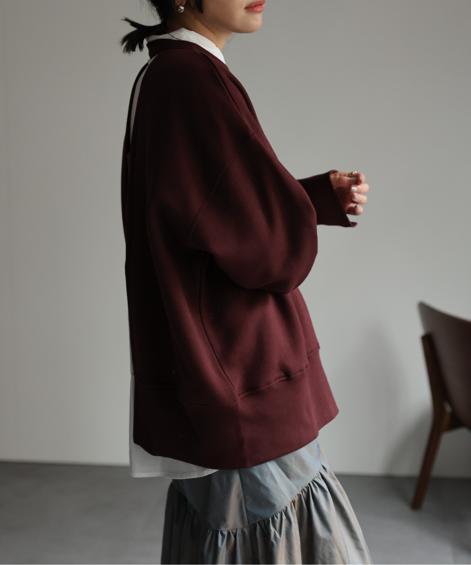model:162㎝　着用サイズ:FREE