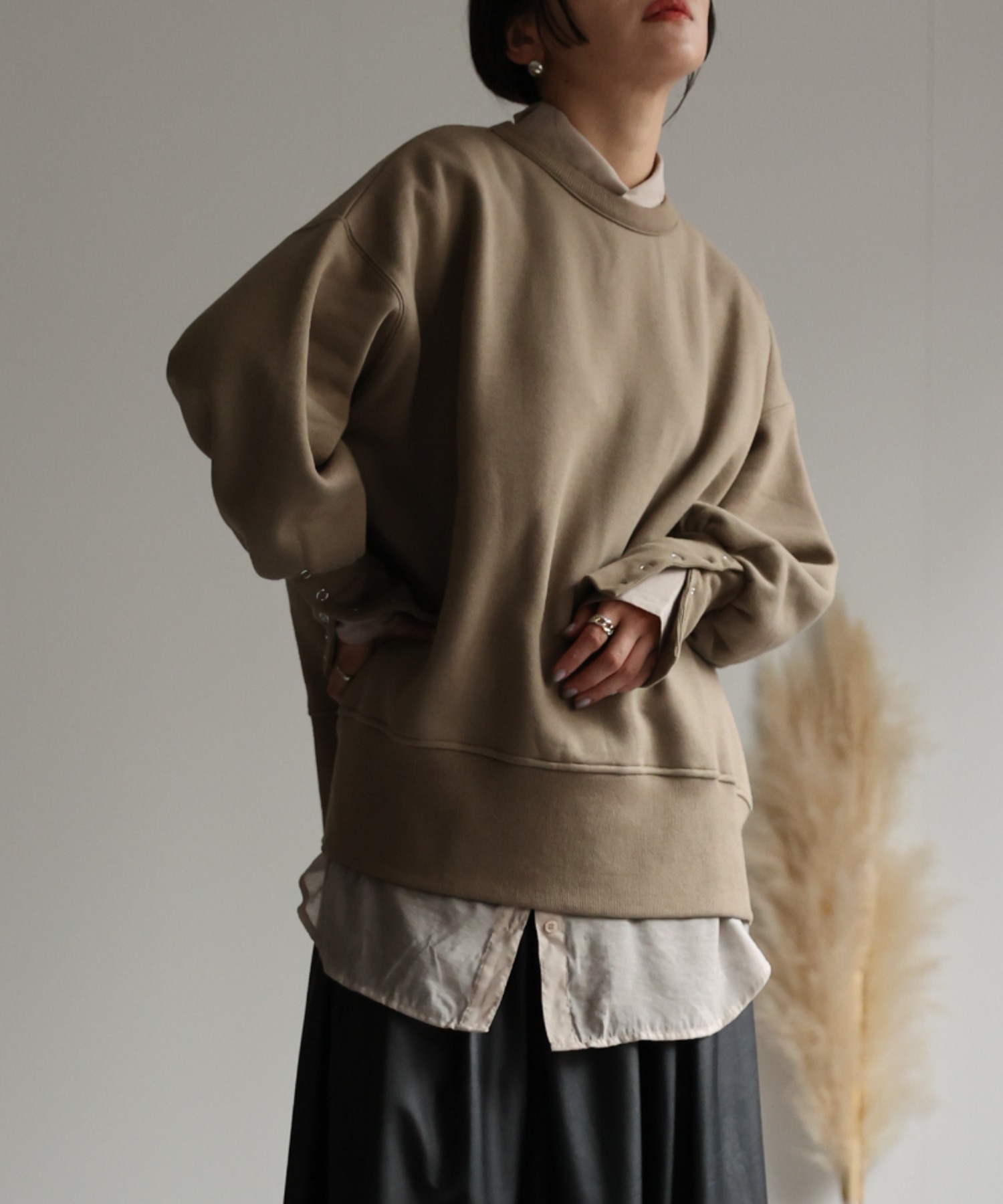 model:162㎝　着用サイズ:FREE