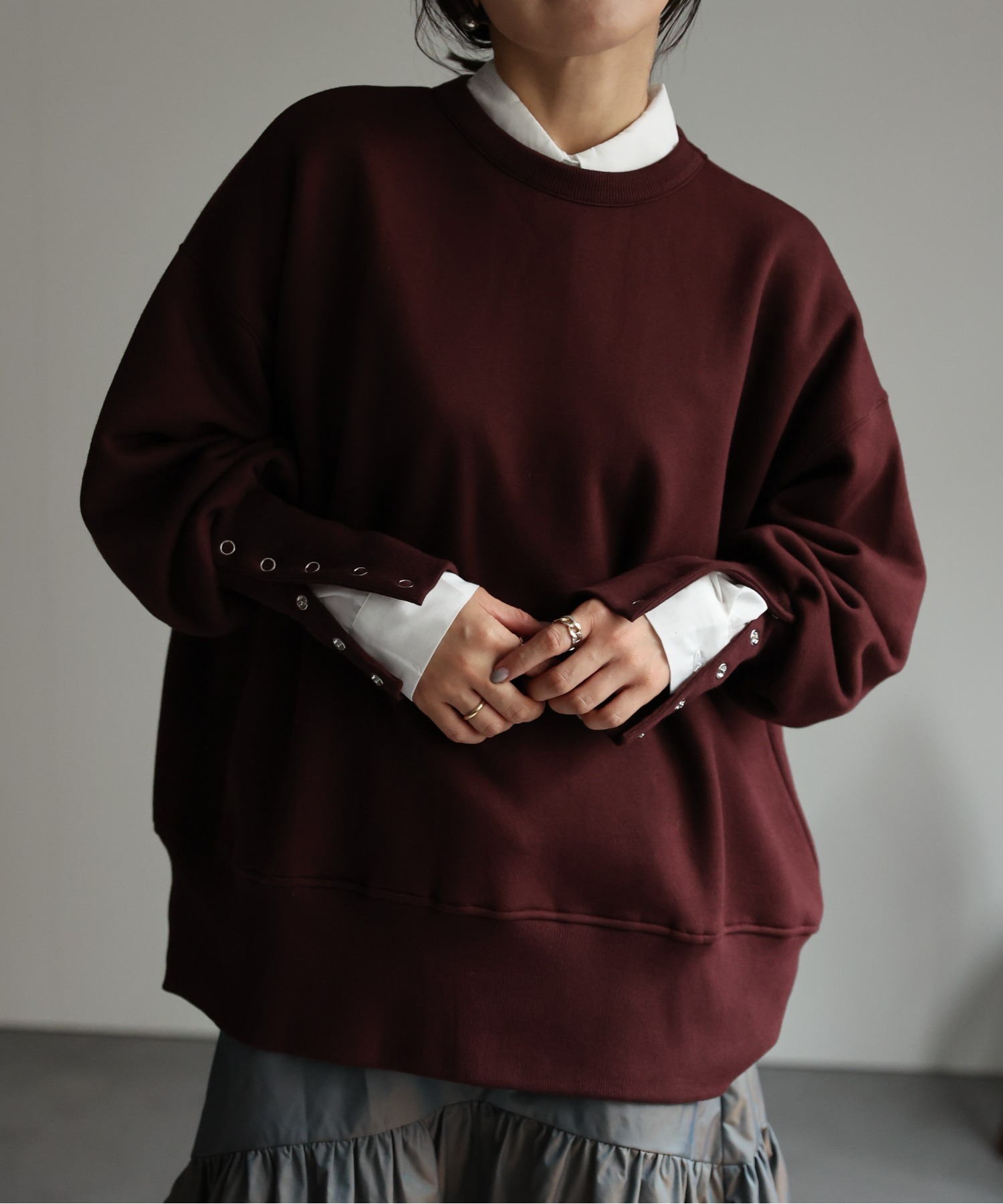 model:162㎝　着用サイズ:FREE