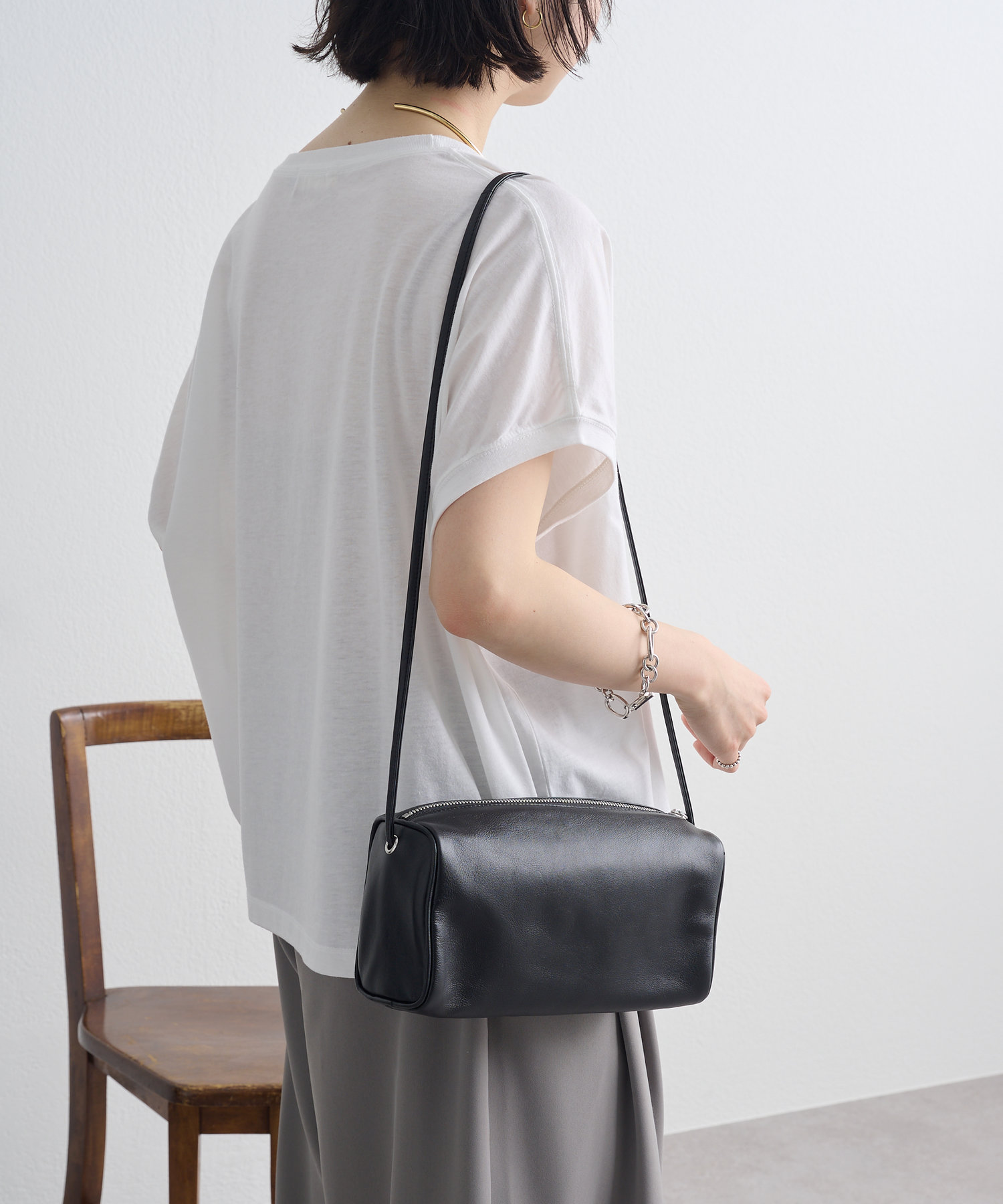 レザーワンハンドルBAG