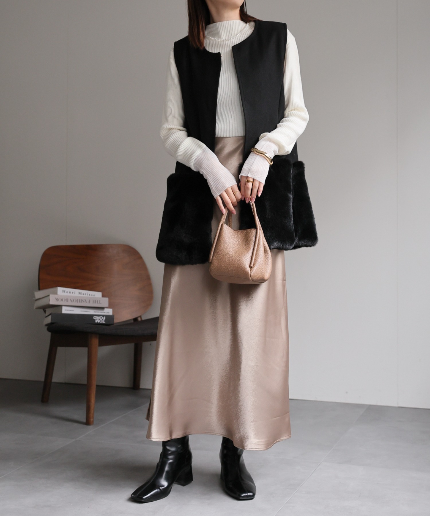 model:162cm着用サイズ:F