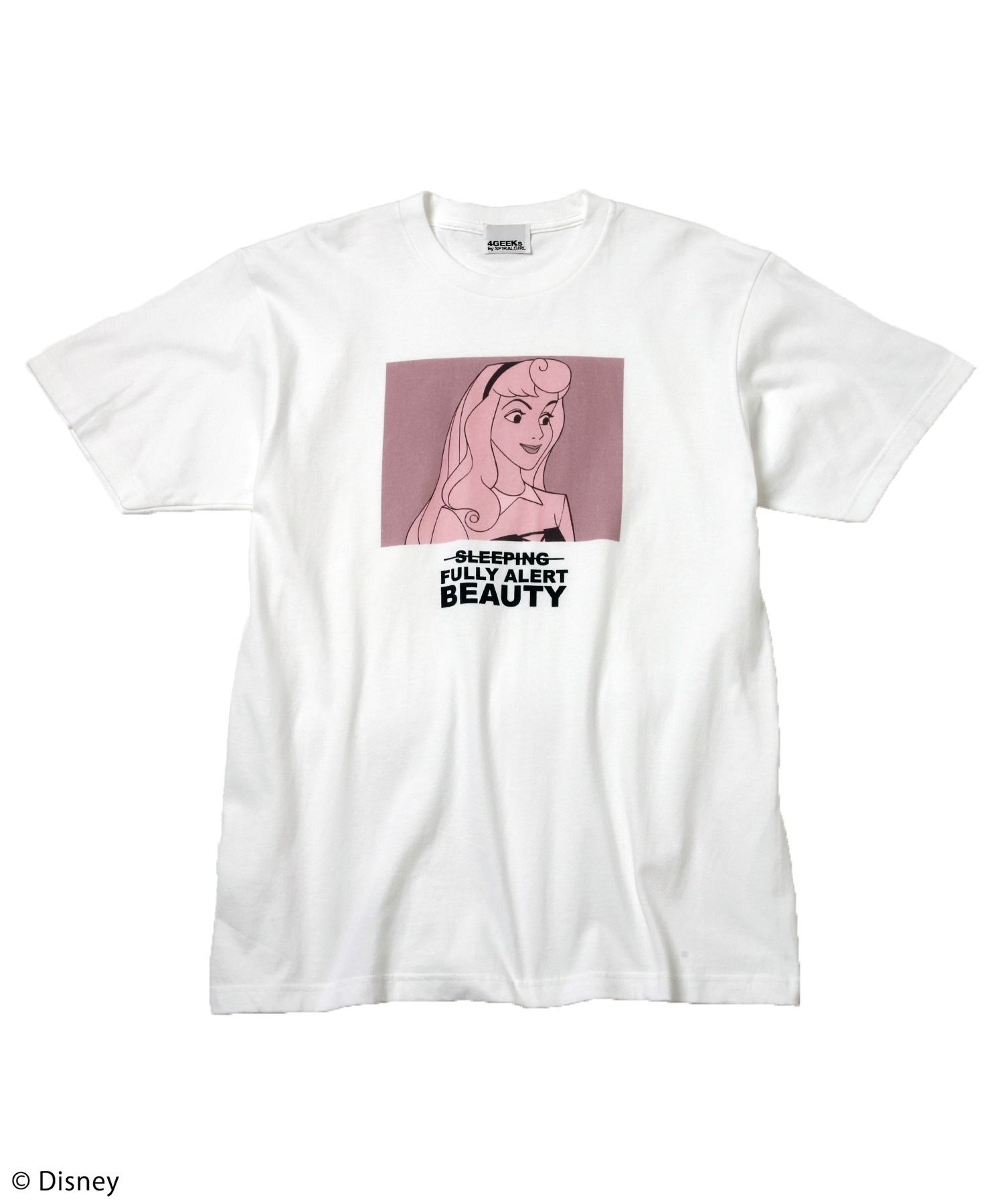 Disney/ディズニー/プリンセス】ClippingアートTシャツ 4GEEKs