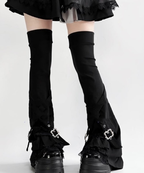 neith. スカート　レッグカバー　セット neith. スカート レッグカバー セット neith レッグカバー付き デニム