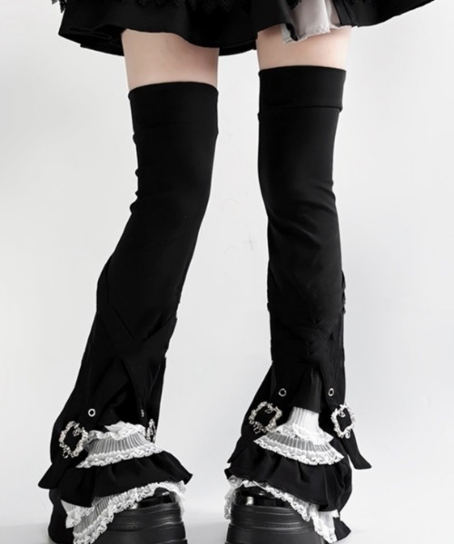 A'GEM/9 × .kom 『AOSPACE』ニーハイレッグカバー インポートセレクト