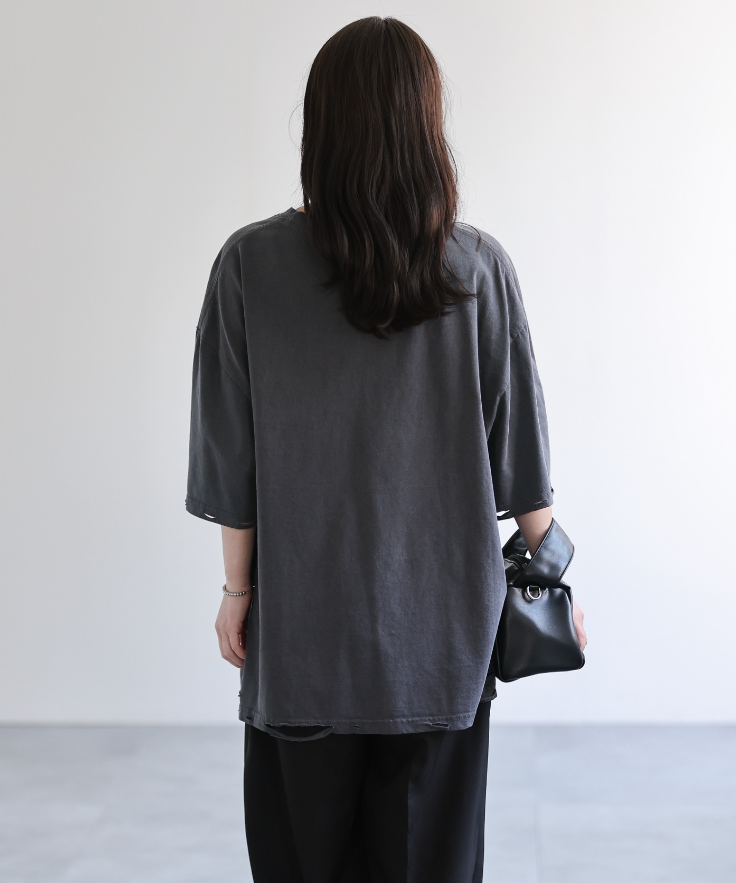model：156cm 着用サイズ：FREE