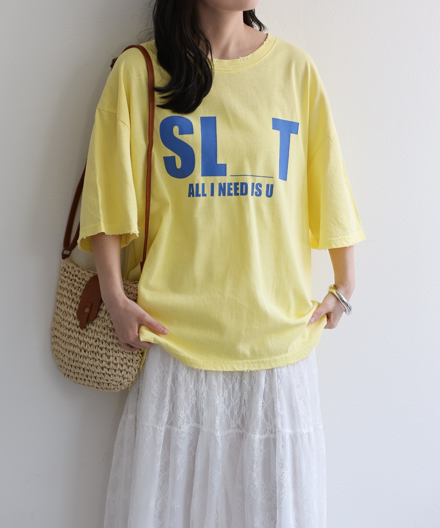 model：156cm 着用サイズ：FREE