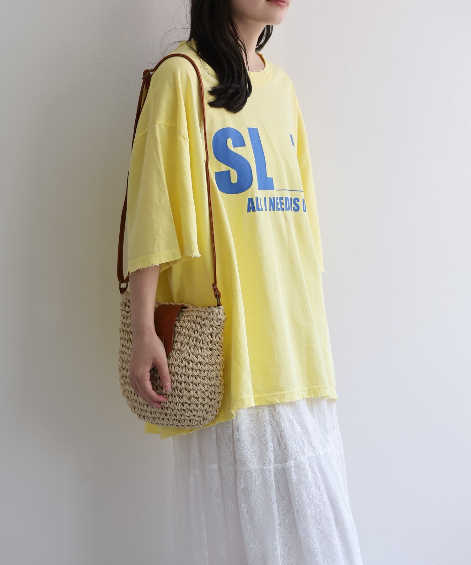 model：156cm 着用サイズ：FREE