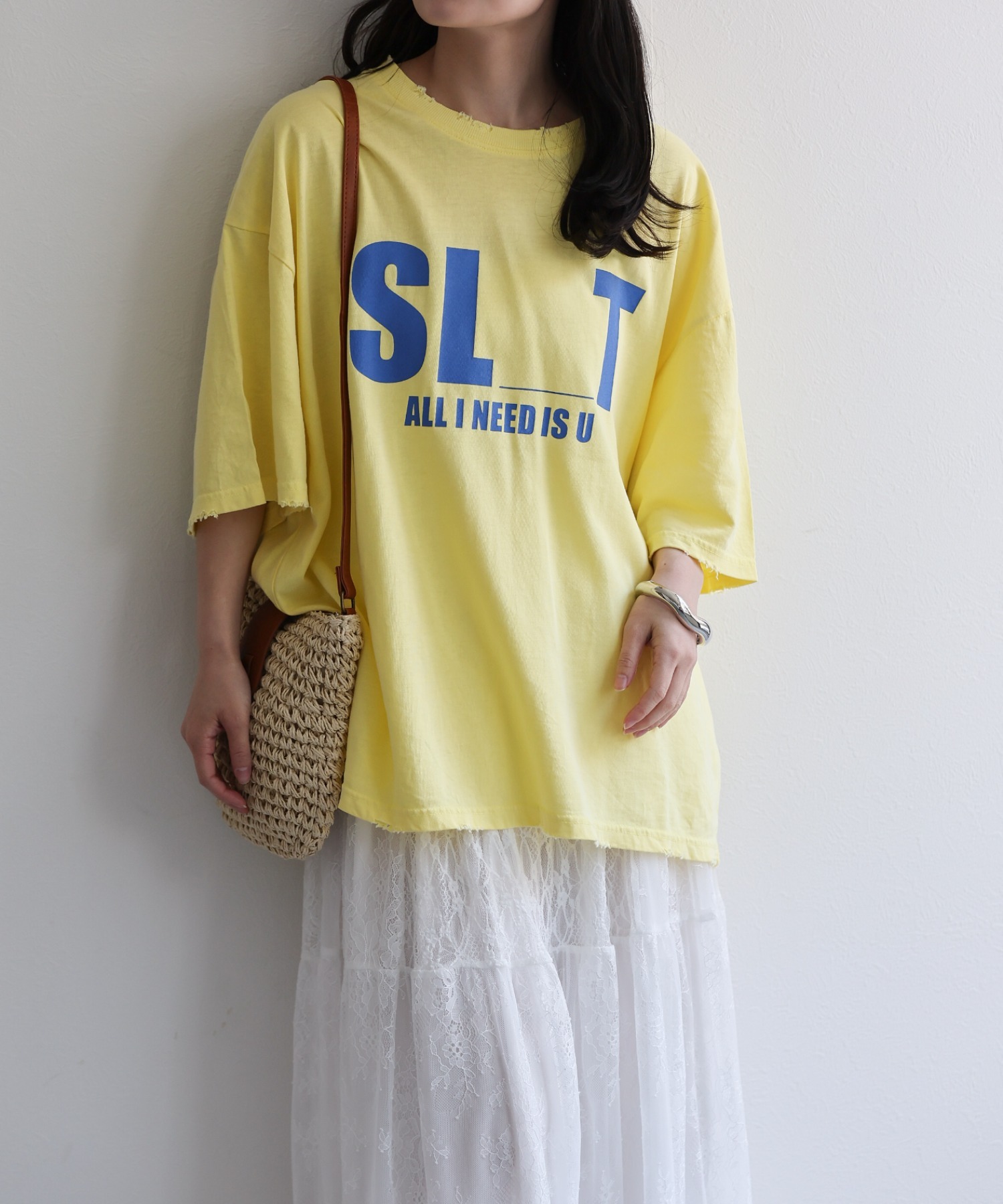 model：156cm 着用サイズ：FREE