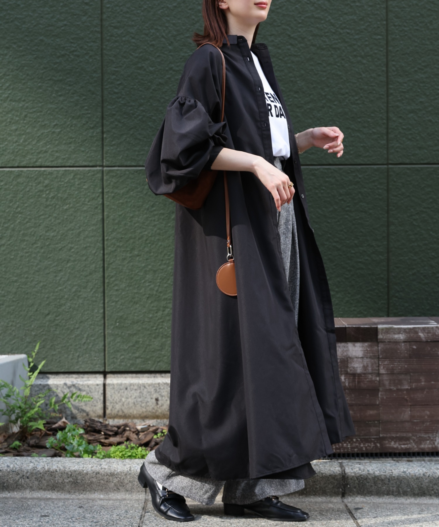 model：162cm 着用サイズ：F