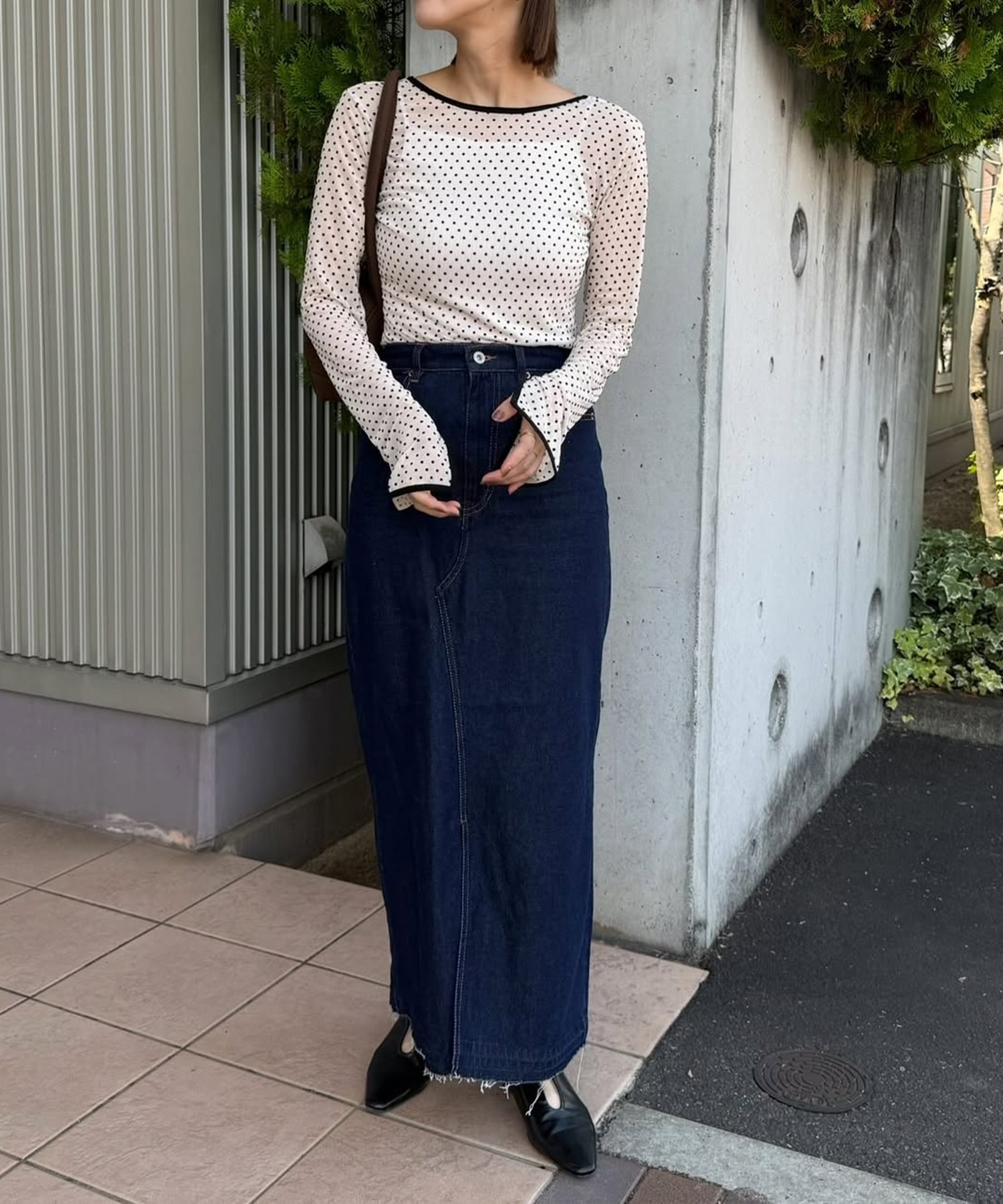 model：H160　着用サイズ：F