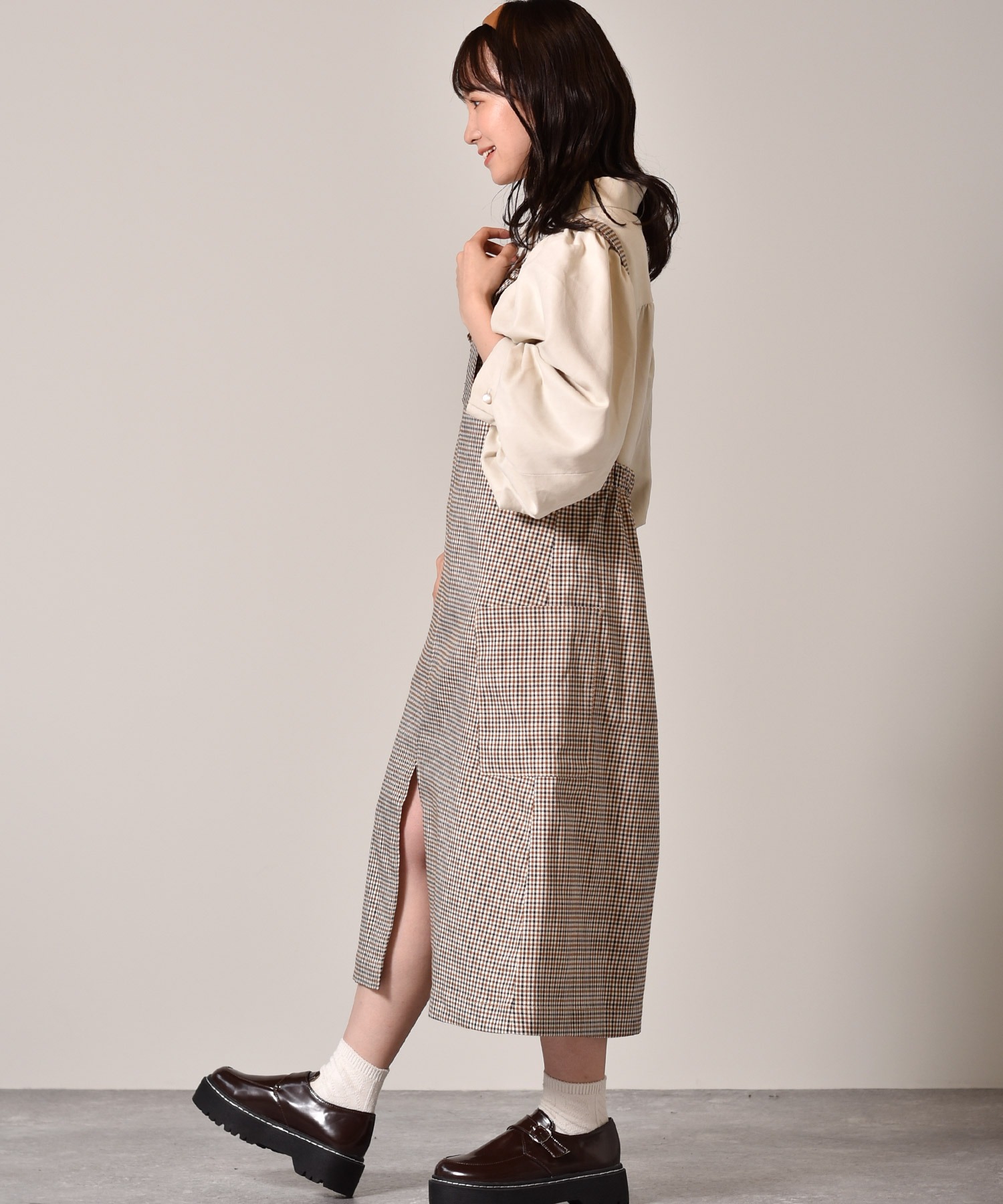 チェックジャンスカ Ems Excite Retro Girl Online Store レトロガールオンラインストア