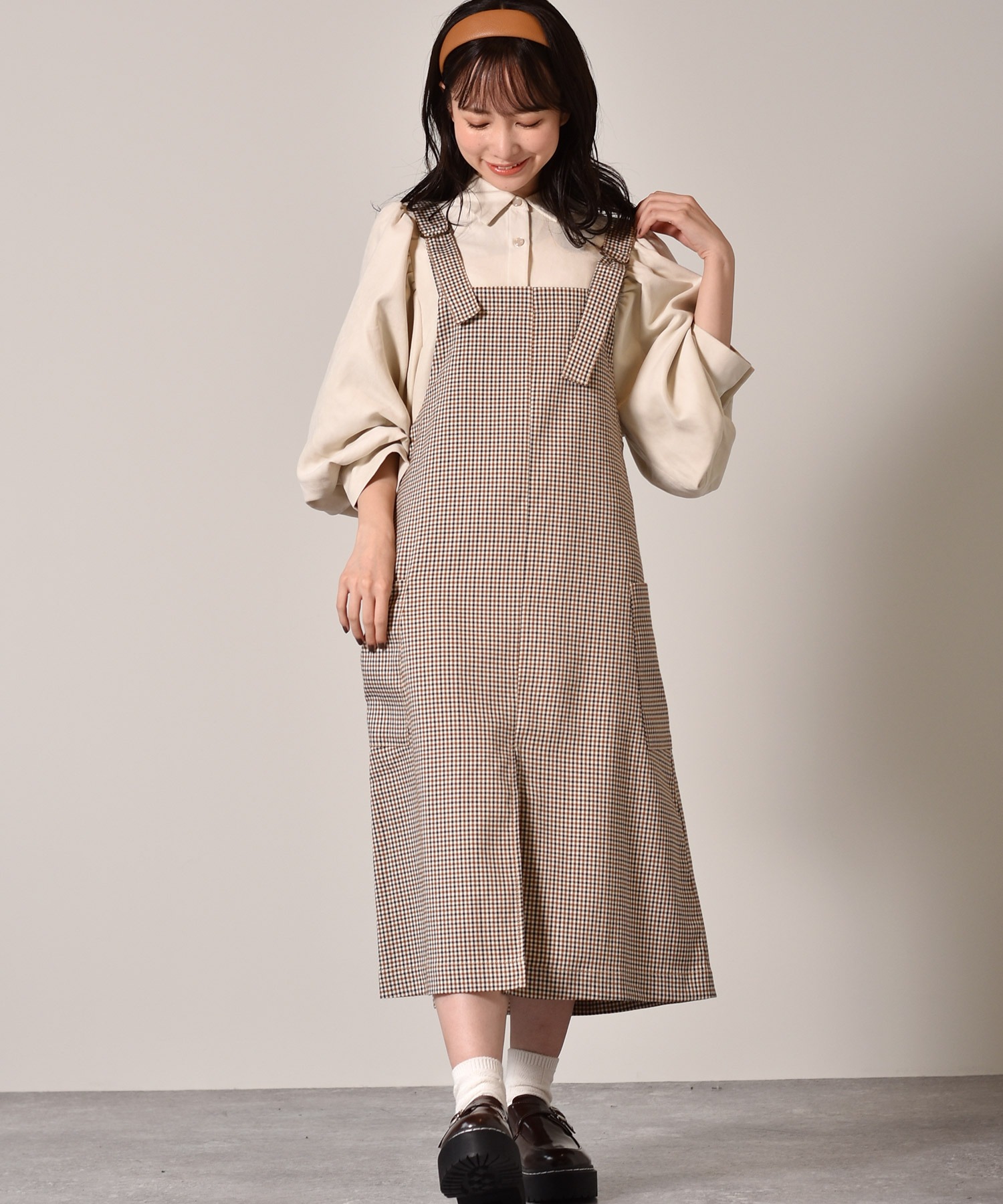 チェックジャンスカ Ems Excite Retro Girl Online Store レトロガールオンラインストア