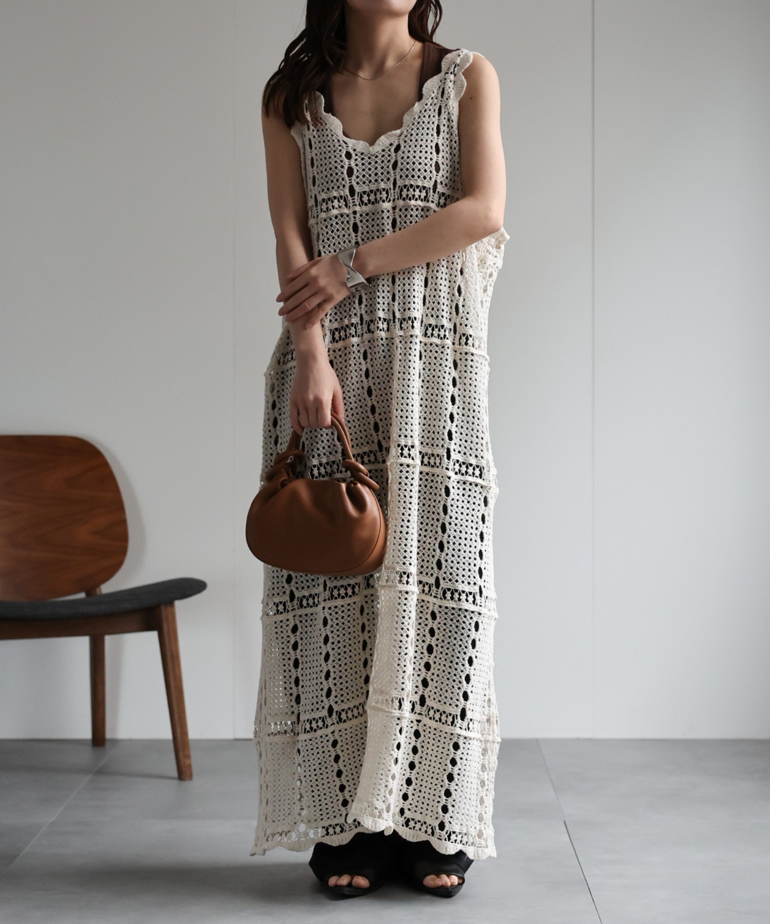 model：156cm 着用サイズ：FREE