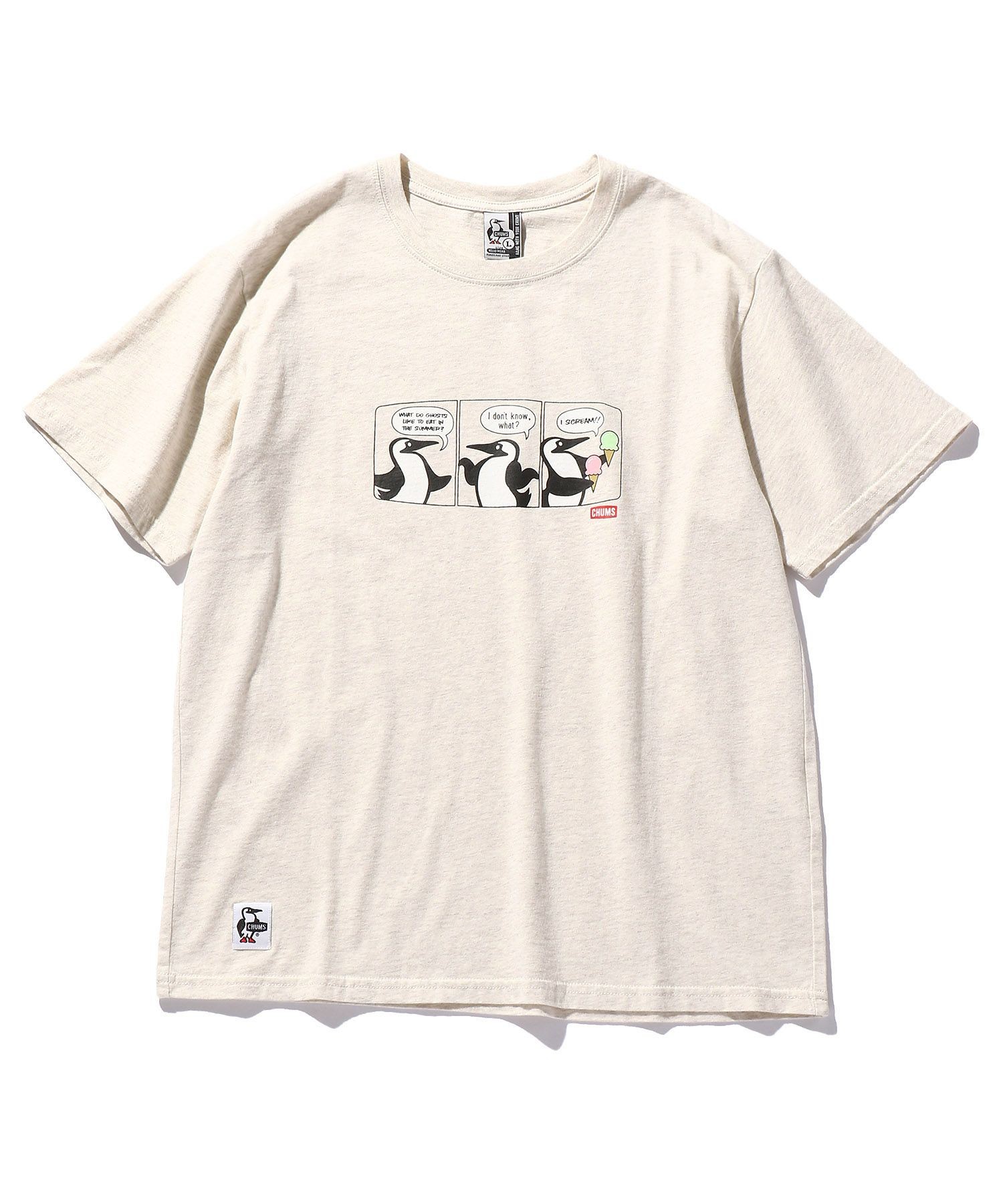 Web限定 Chums チャムス アイスクリーム プリントtシャツ Ch01 1849