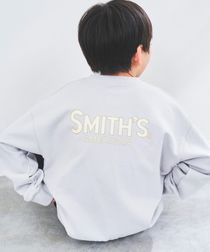 【coen キッズ/ジュニア】SMITH'S(スミス)別注プリントクルーネックスウェット（WEB限定サイズ）