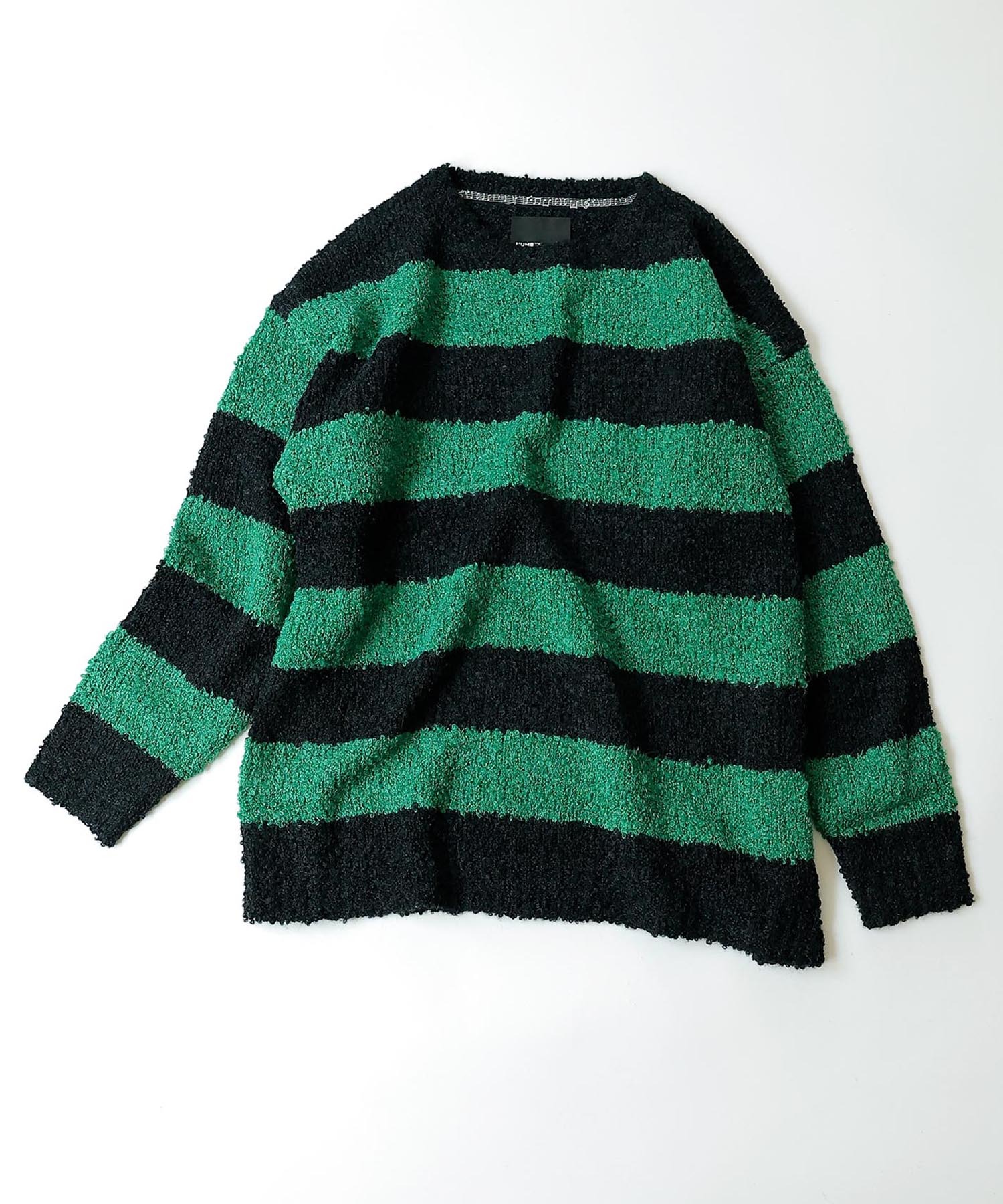 NUMBER (N)INE/ナンバーナイン ALPACA BORDER KNIT BIG PULLOVER