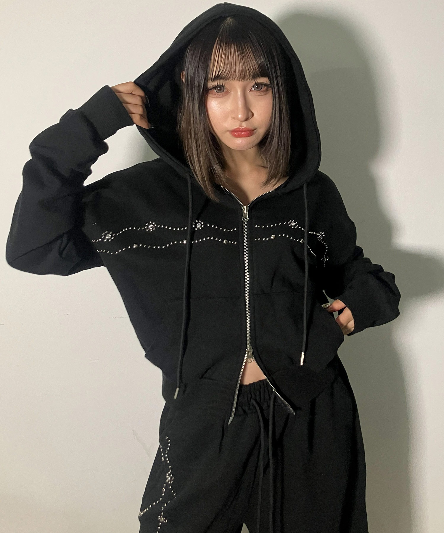 A'GEM/9 × .kom 『.KOM/ドットケーオーエム』シルバースタッズライン