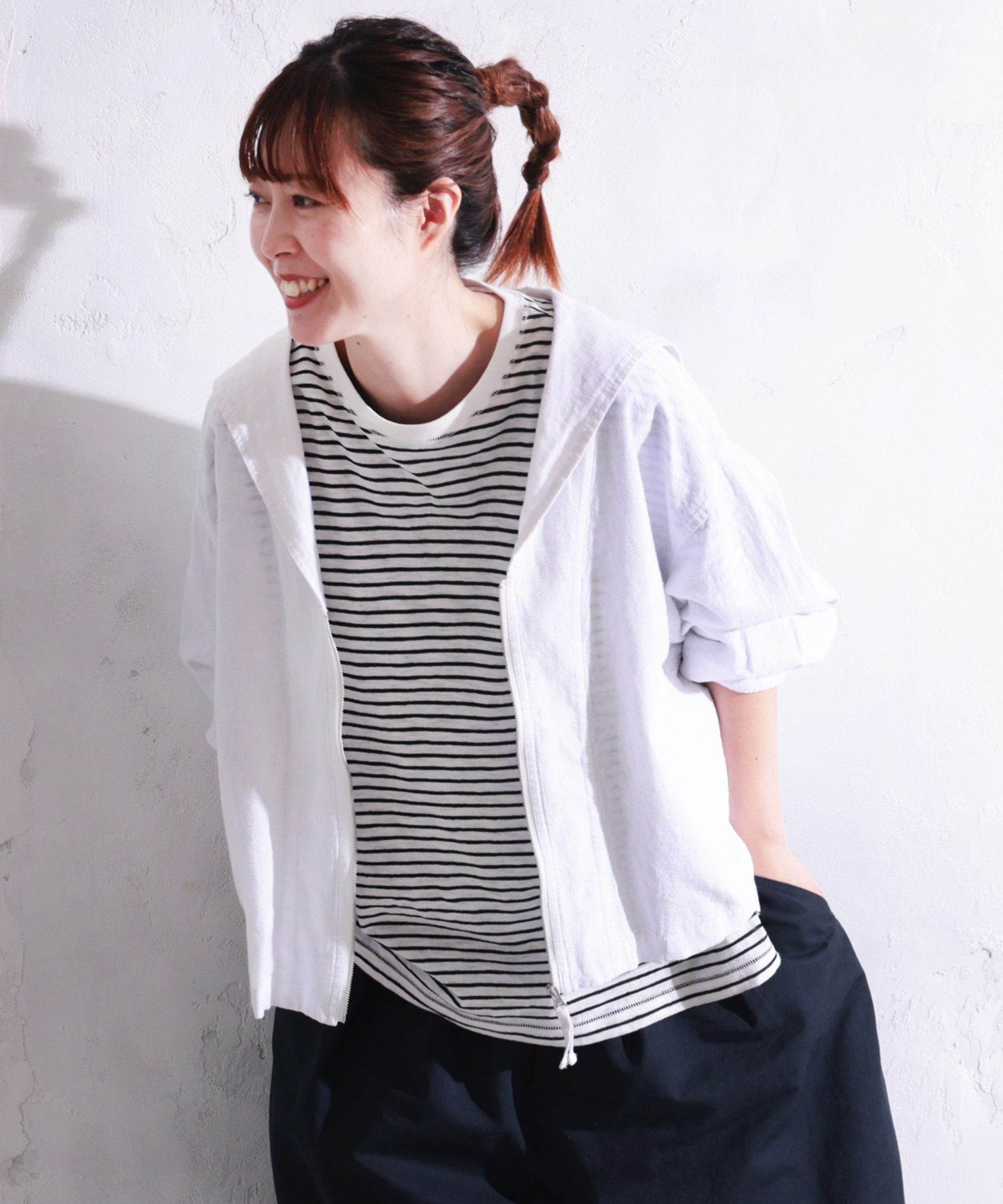 セーラー襟の羽織り