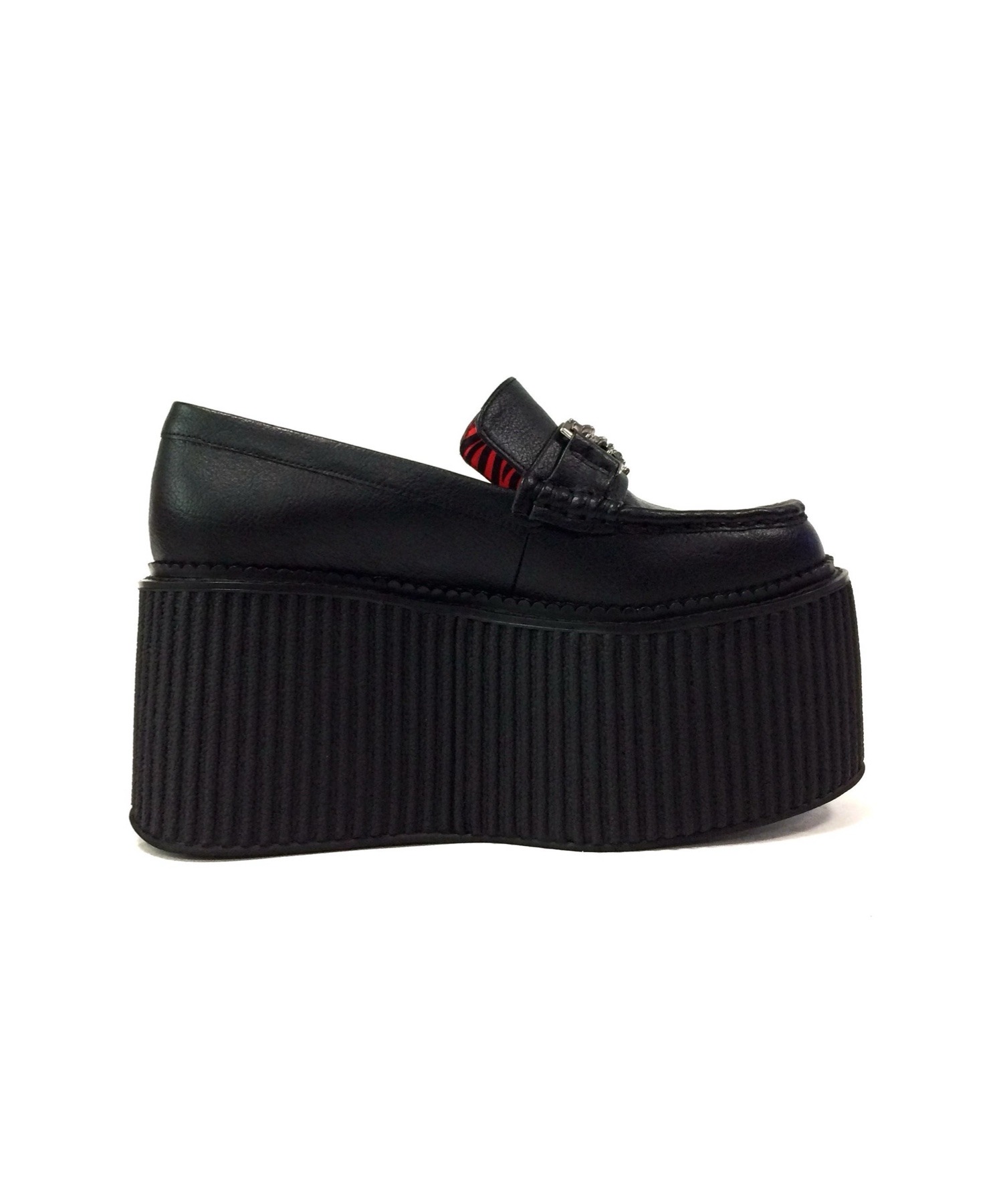 スパイダーモチーフ 厚底ローファー Charla Tedrick│Jeffrey Campbell