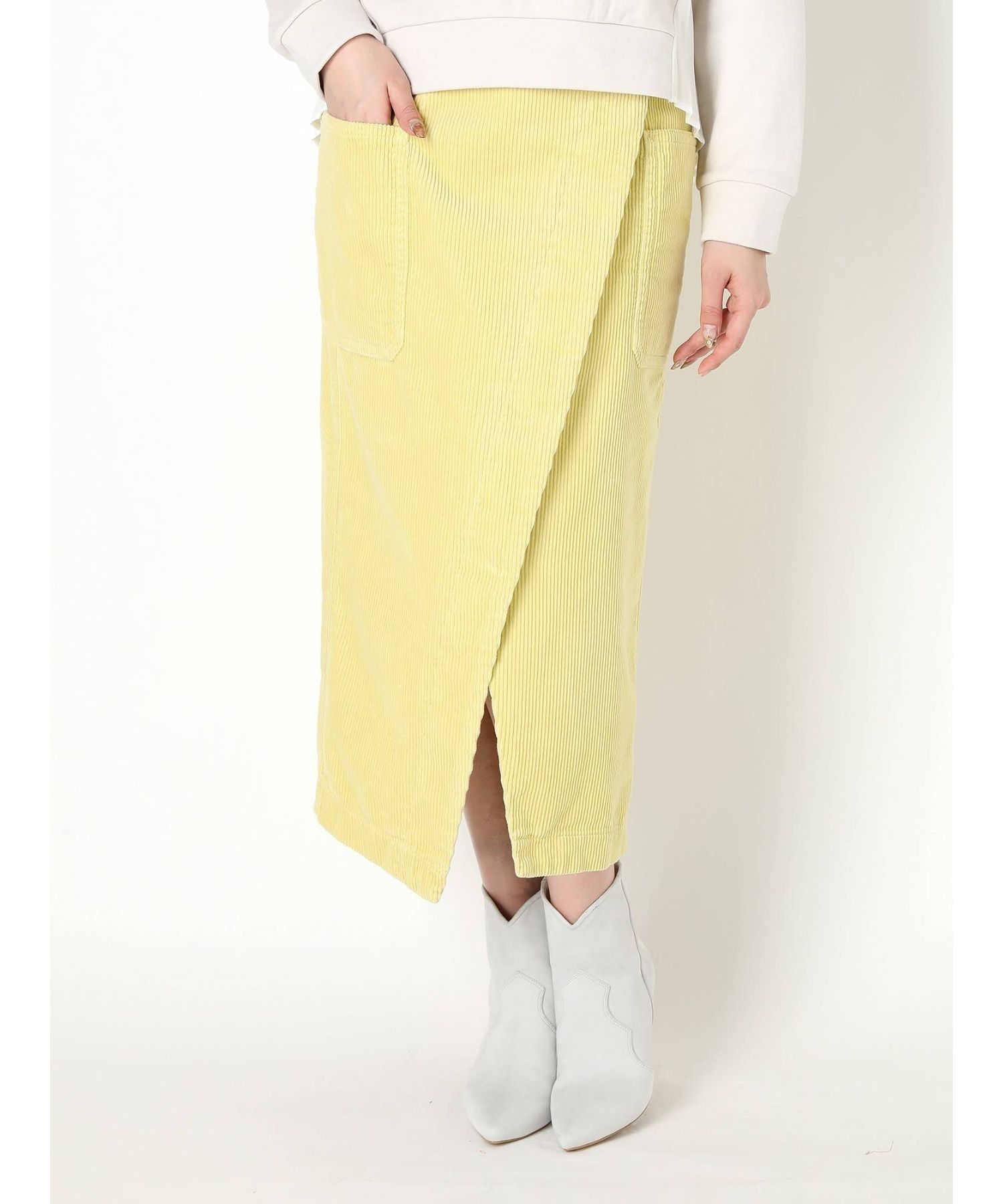 Mercuryduo Lee Mercuryduo 送料無料 コーデュロイタイトスカート