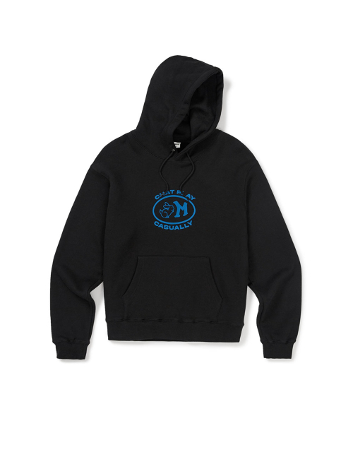 Mmlg M STAMP HOODIE (Every Black)
