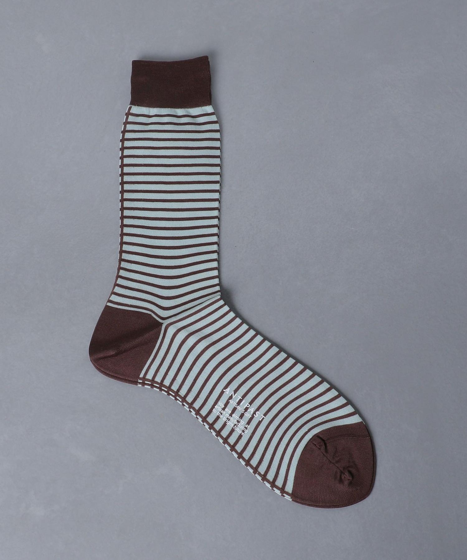 商品詳細 Antipast アンティパスト ボーダー ソックス Outlet アウトレット 公式通販