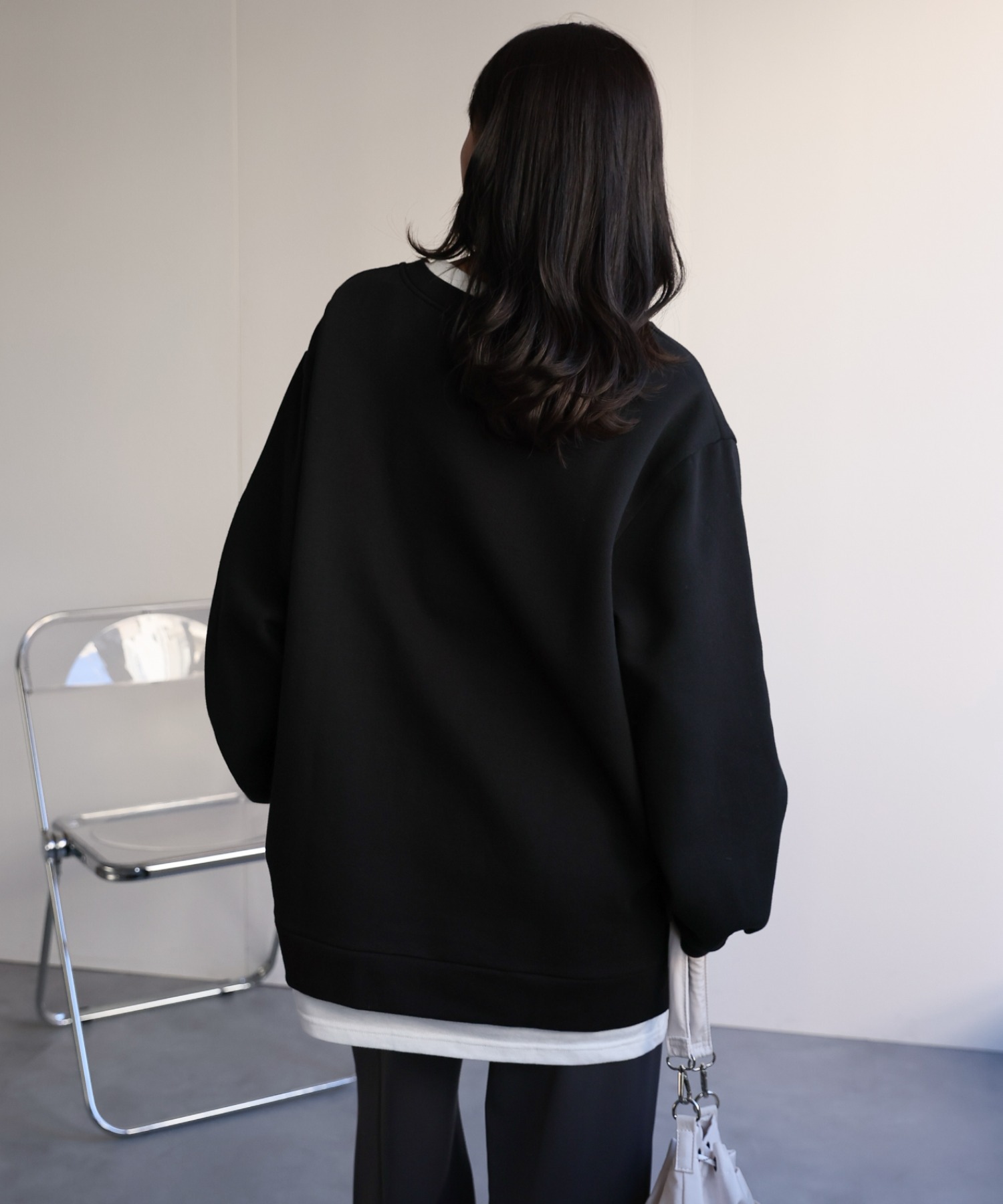 model：156cm 着用サイズ：FREE