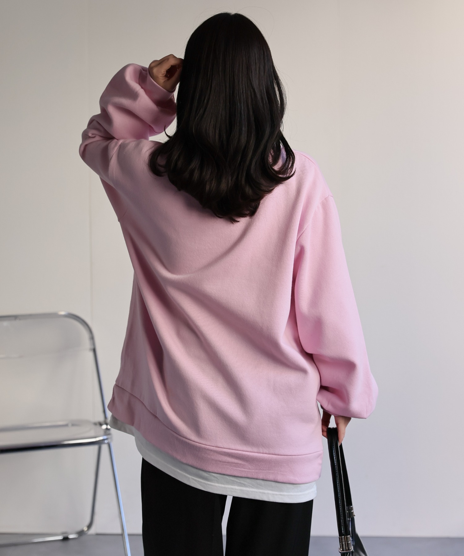 model：156cm 着用サイズ：FREE
