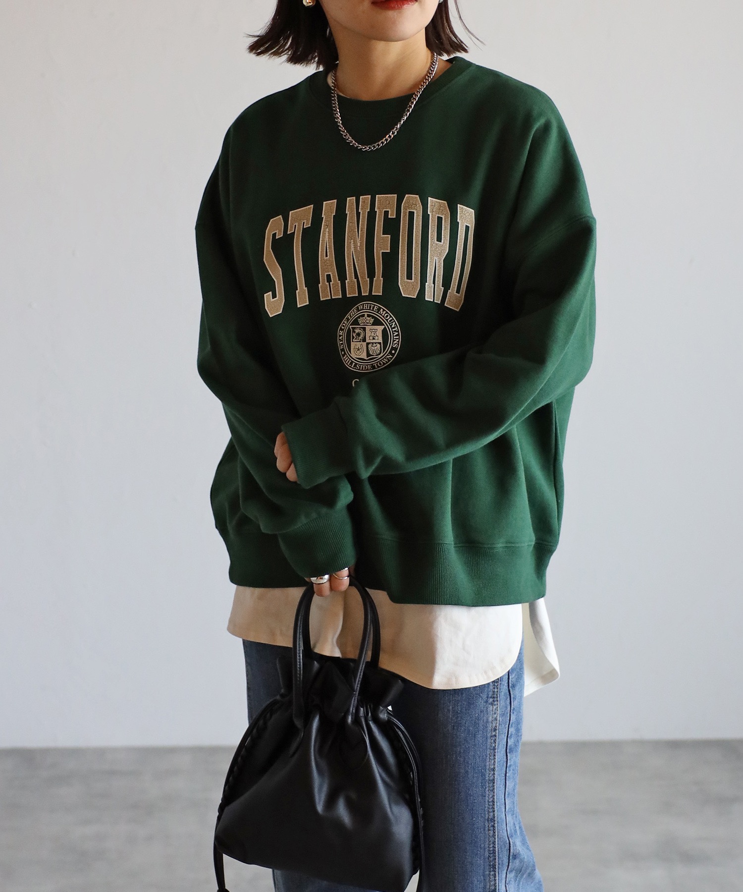 model:162cm  着用サイズ:FREE