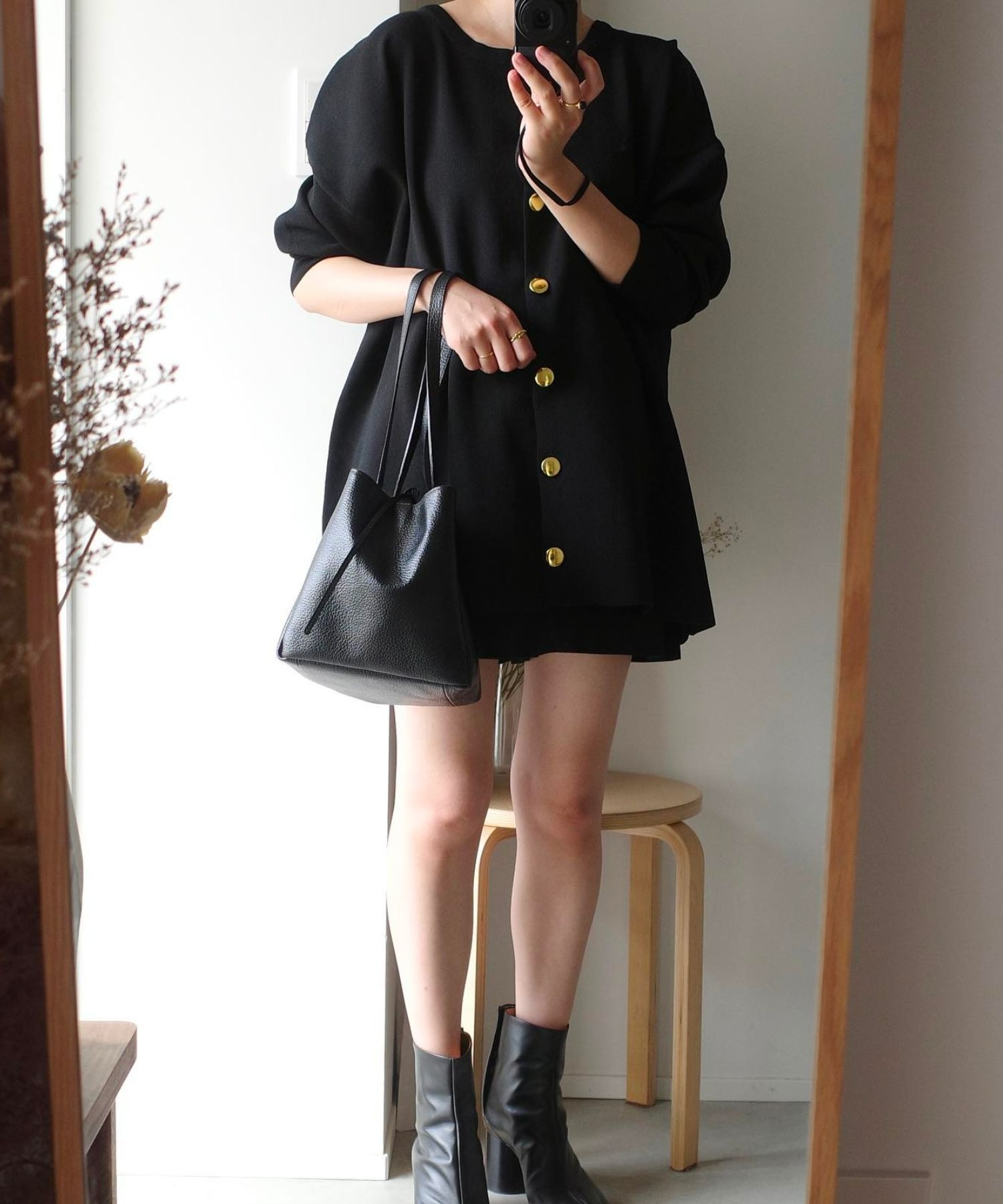model：H158 着用サイズ：FREE