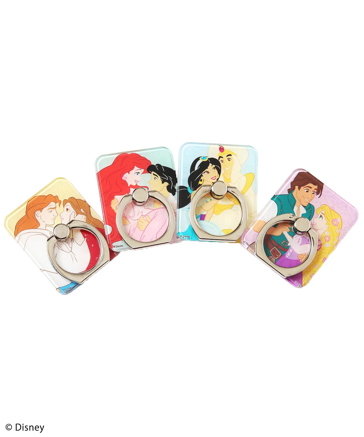 Disney/ディズニー/プリンセス＆プリンス】ペアスマホリング
