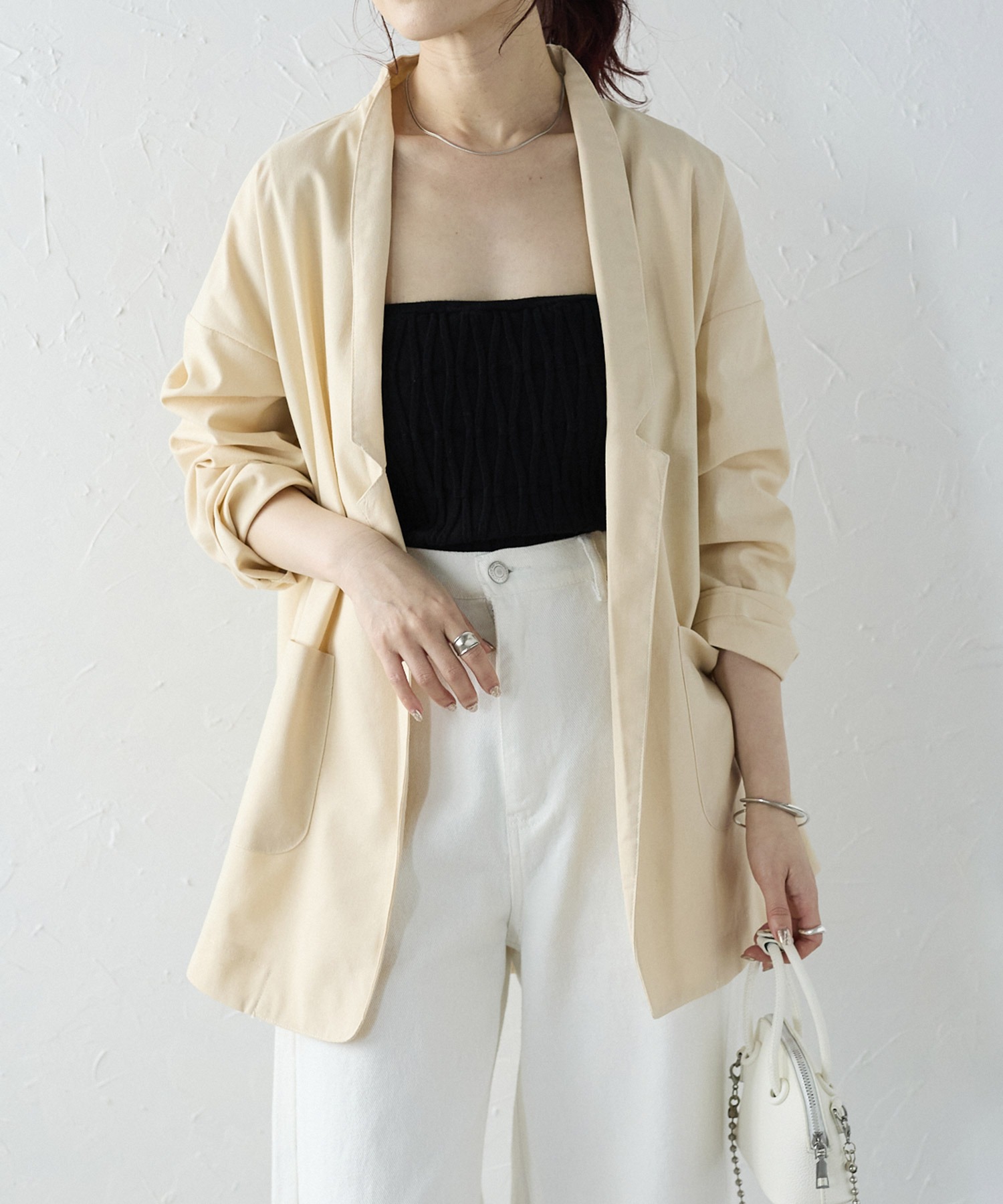 Model：H158　着用サイズ：M