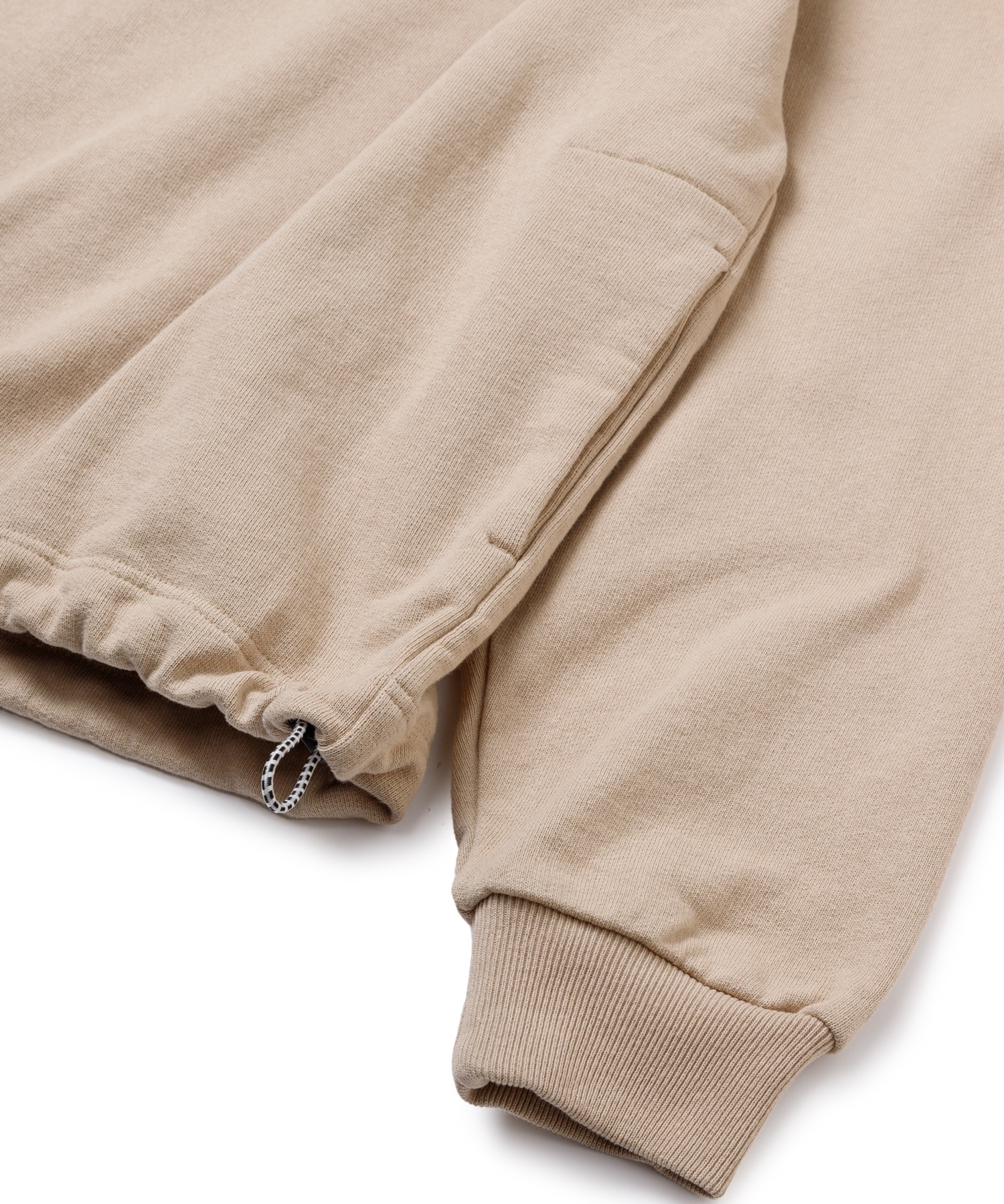 American Cotton Elastic Hooded Sweatshirt / アメリカコットン