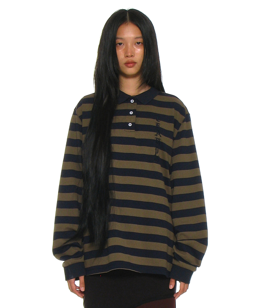 T‑shirt Cheer76 Patchstyle Polo — Navy