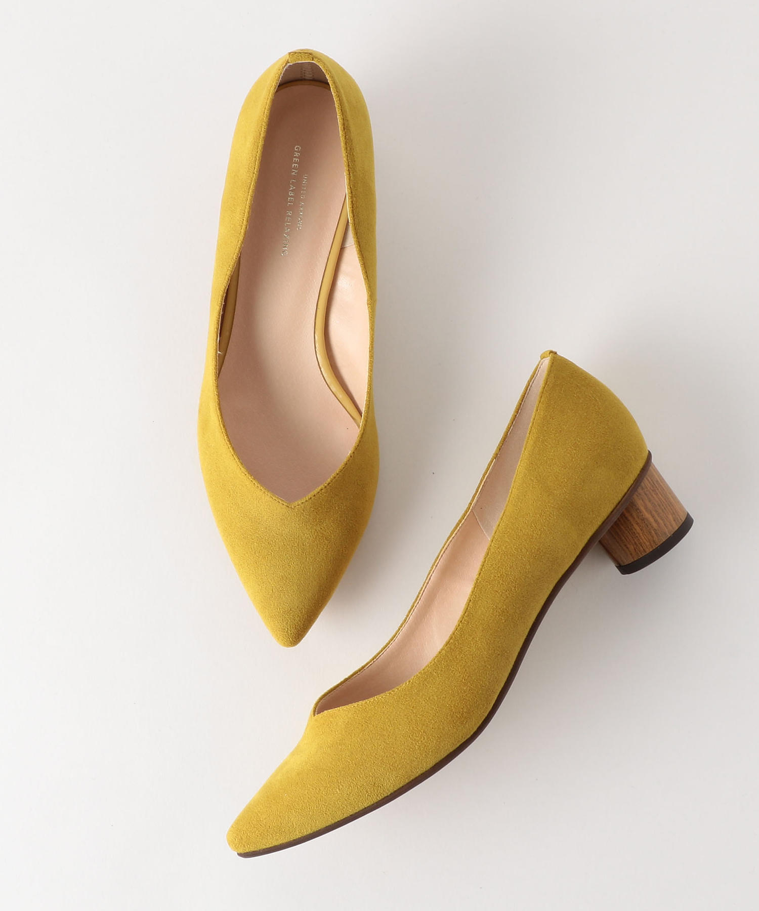 商品詳細 Kfc ポインテッド ラウンドヒール パンプス 3 5cmヒール Outlet アウトレット 公式通販