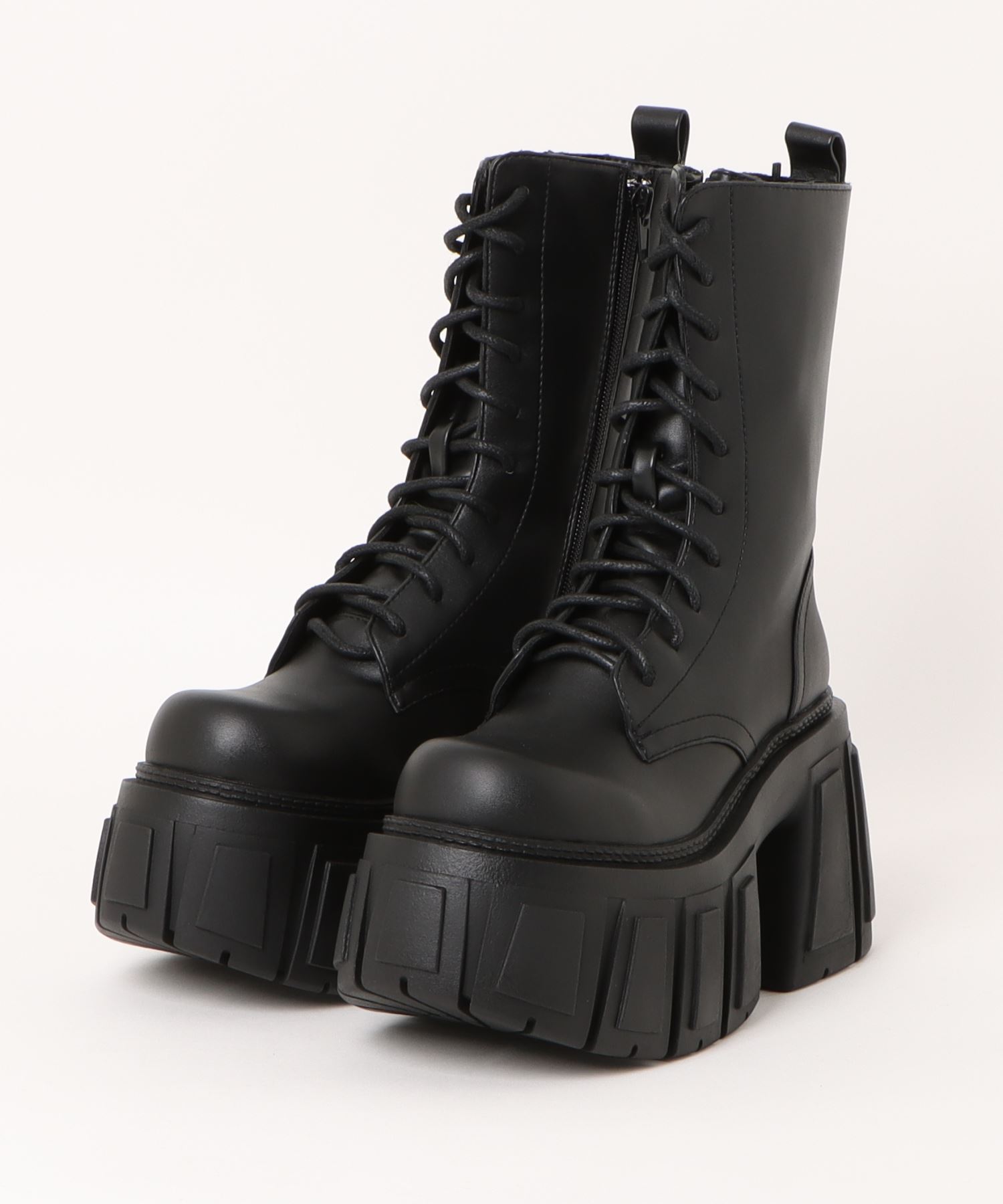 極美品　jeffreycampbell　ジェフリーキャンベル　ブーツ　安全ピン JEFFREY CAMPBELL - 安全ピンクロスブーツの通販 by shop shop