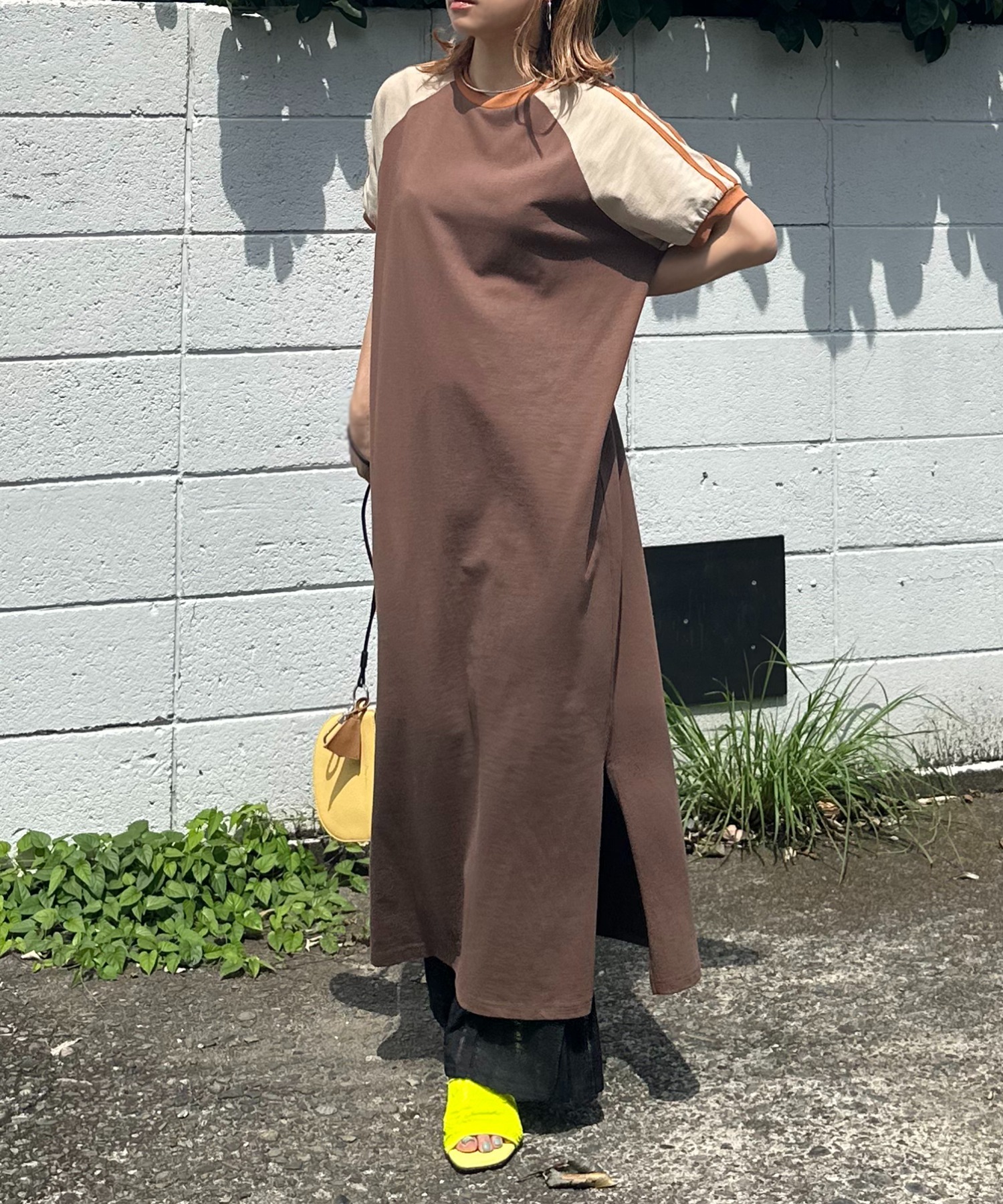 ブラウン
model:154cm 着用サイズ:FREE
