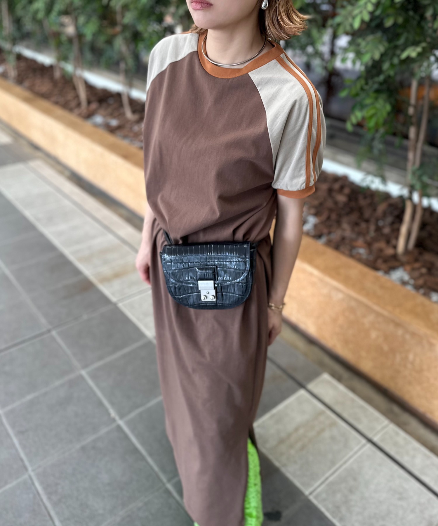 ブラウン
model:154cm 着用サイズ:FREE