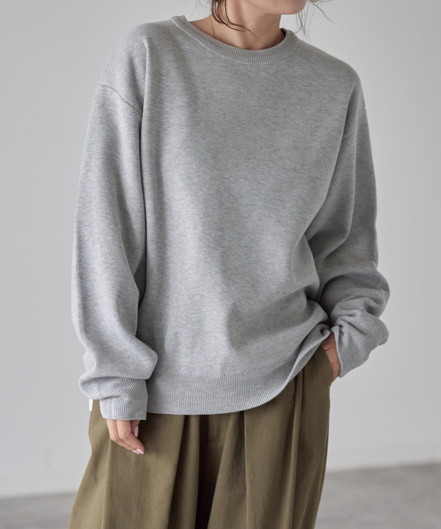 model: 162cm. 着用サイズ：FREE