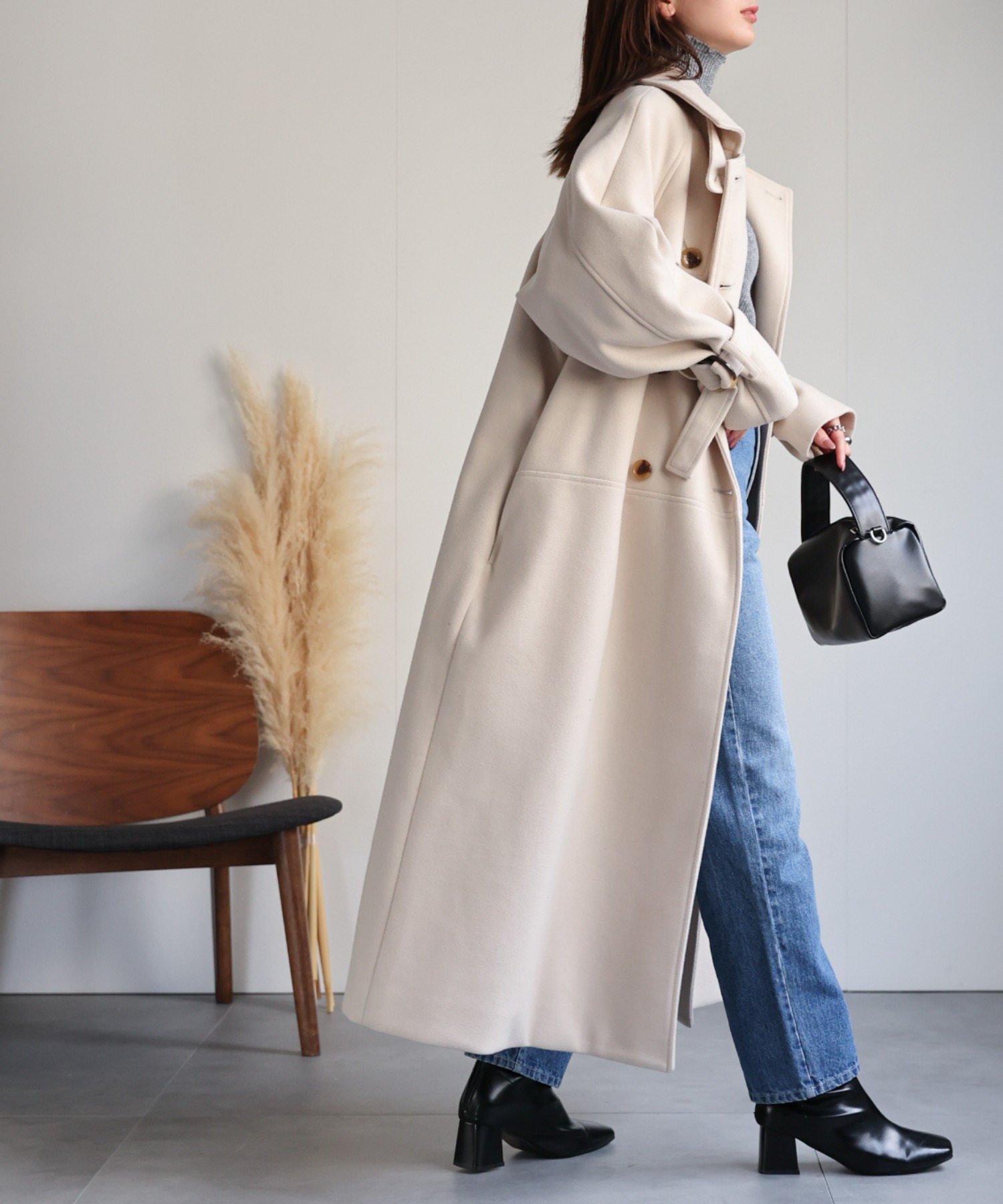 model:162cm 着用サイズ：FREE