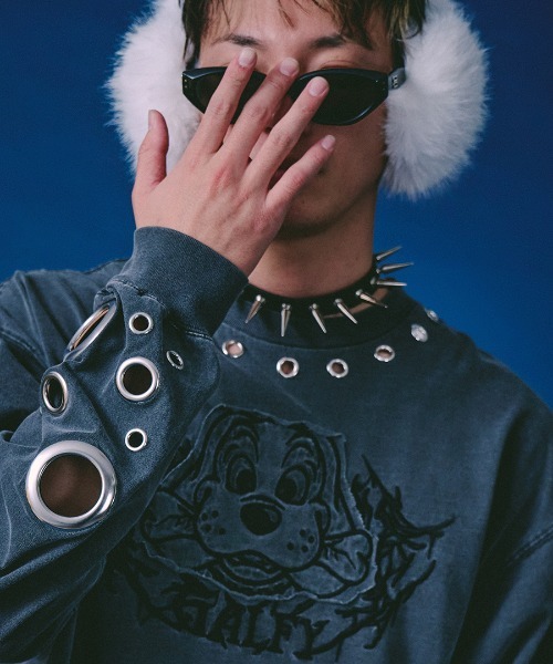 A'GEM/9 × .kom 『GALFY/ガルフィー』 穴あきPUNCHロンTee セレクト