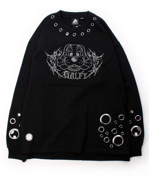 A'GEM/9 × .kom 『GALFY/ガルフィー』 穴あきPUNCHロンTee セレクト