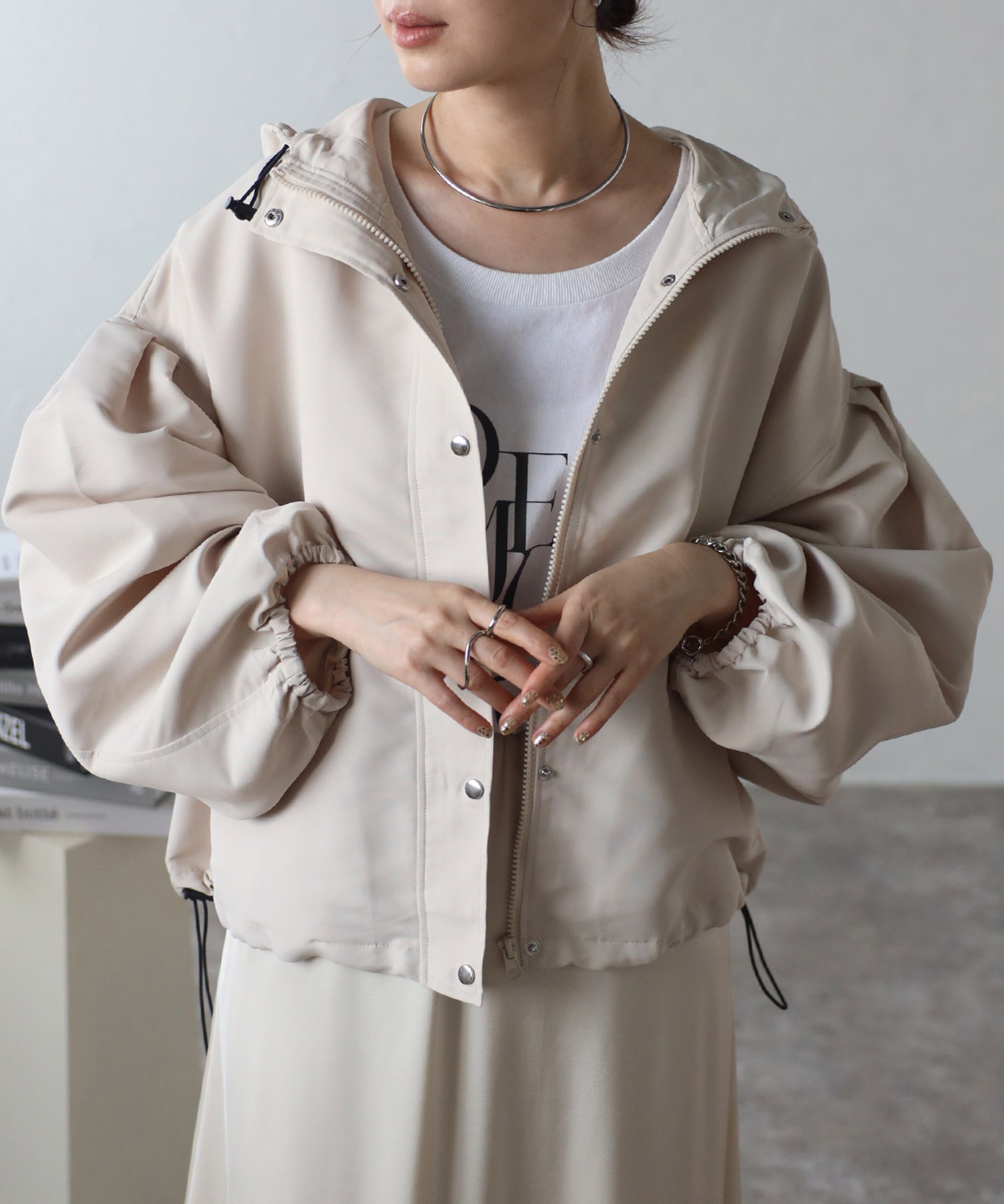Model：H158　着用サイズ：M