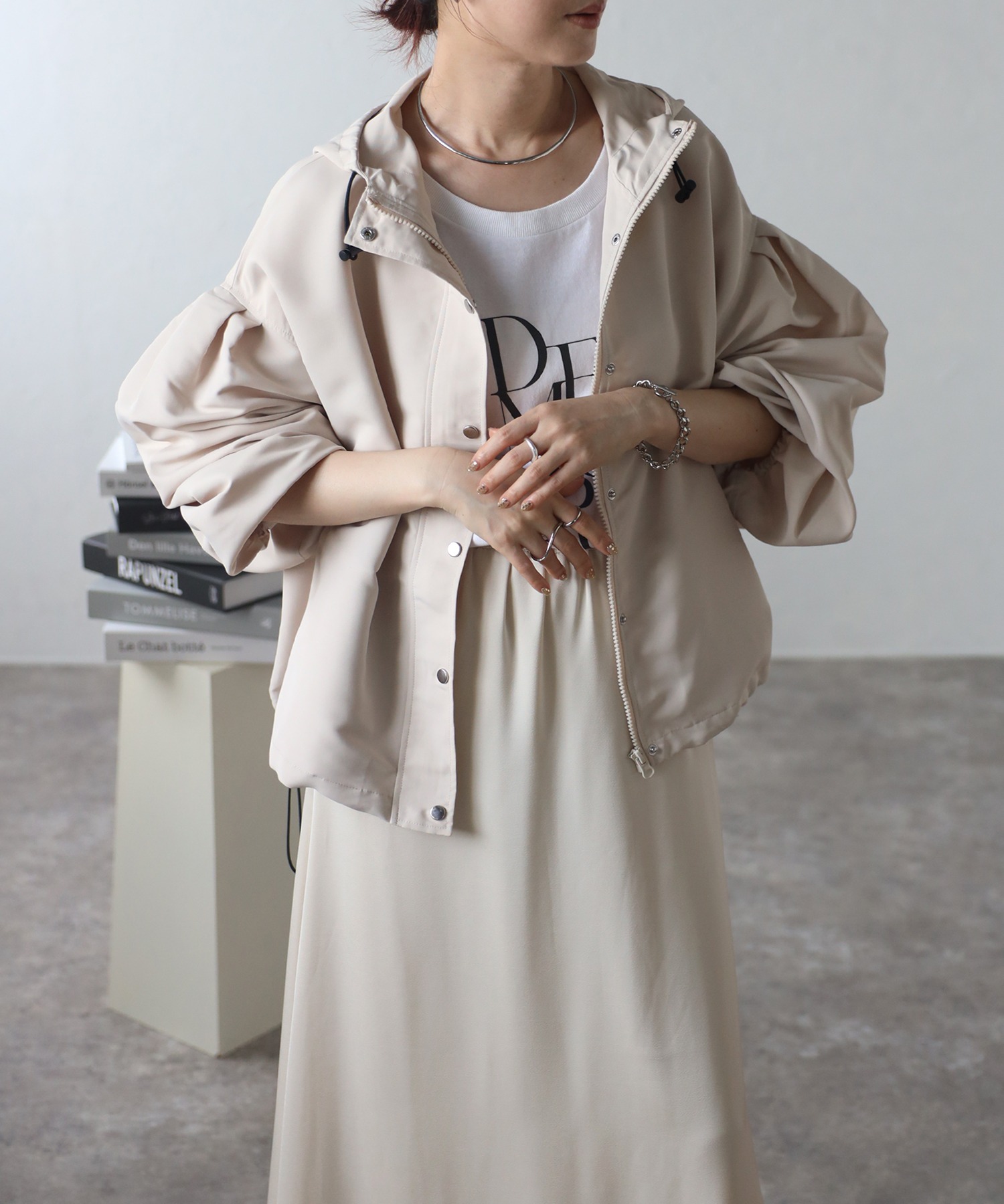 Model：H158　着用サイズ：M