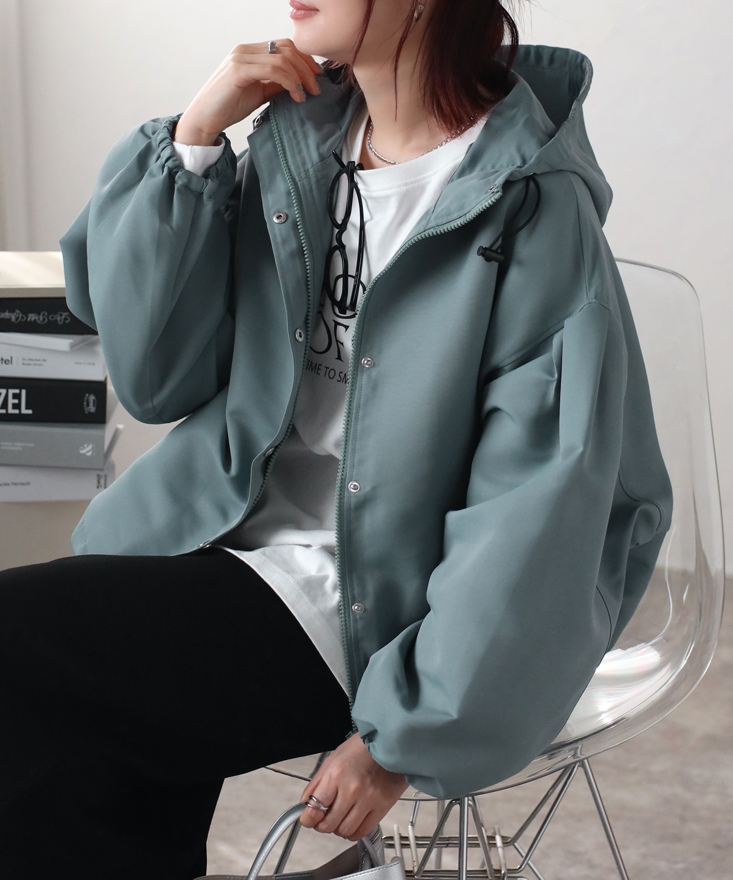 Model：H158　着用サイズ：M