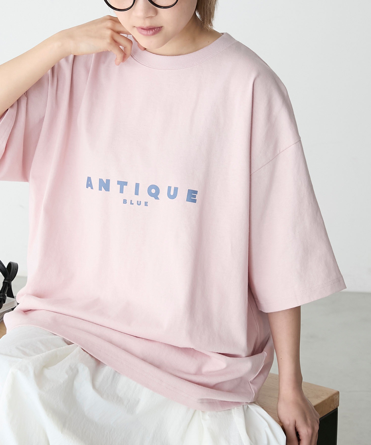 forksy.】シンプルロゴTシャツ forksy.│MONO-MART [モノマート