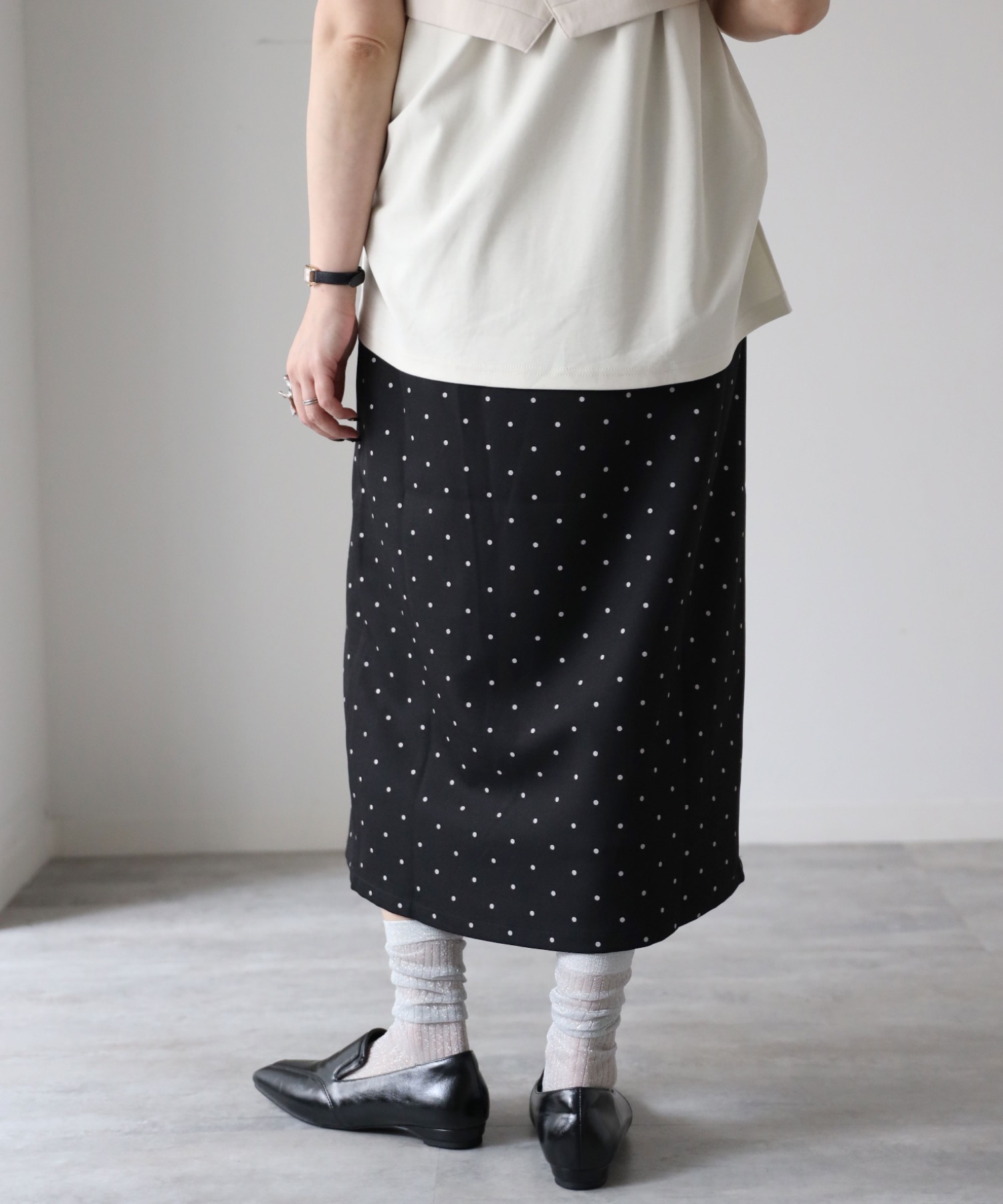 model：155cm. 着用サイズ：FREE
