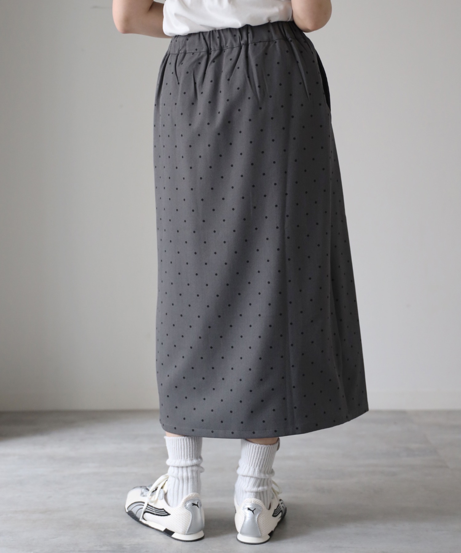 model：155cm. 着用サイズ：FREE